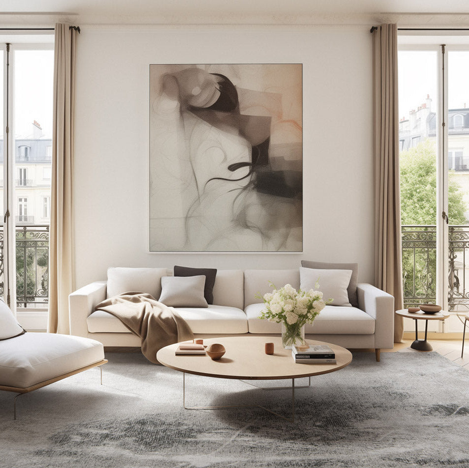 Teppich DECO RUGS Beton grau