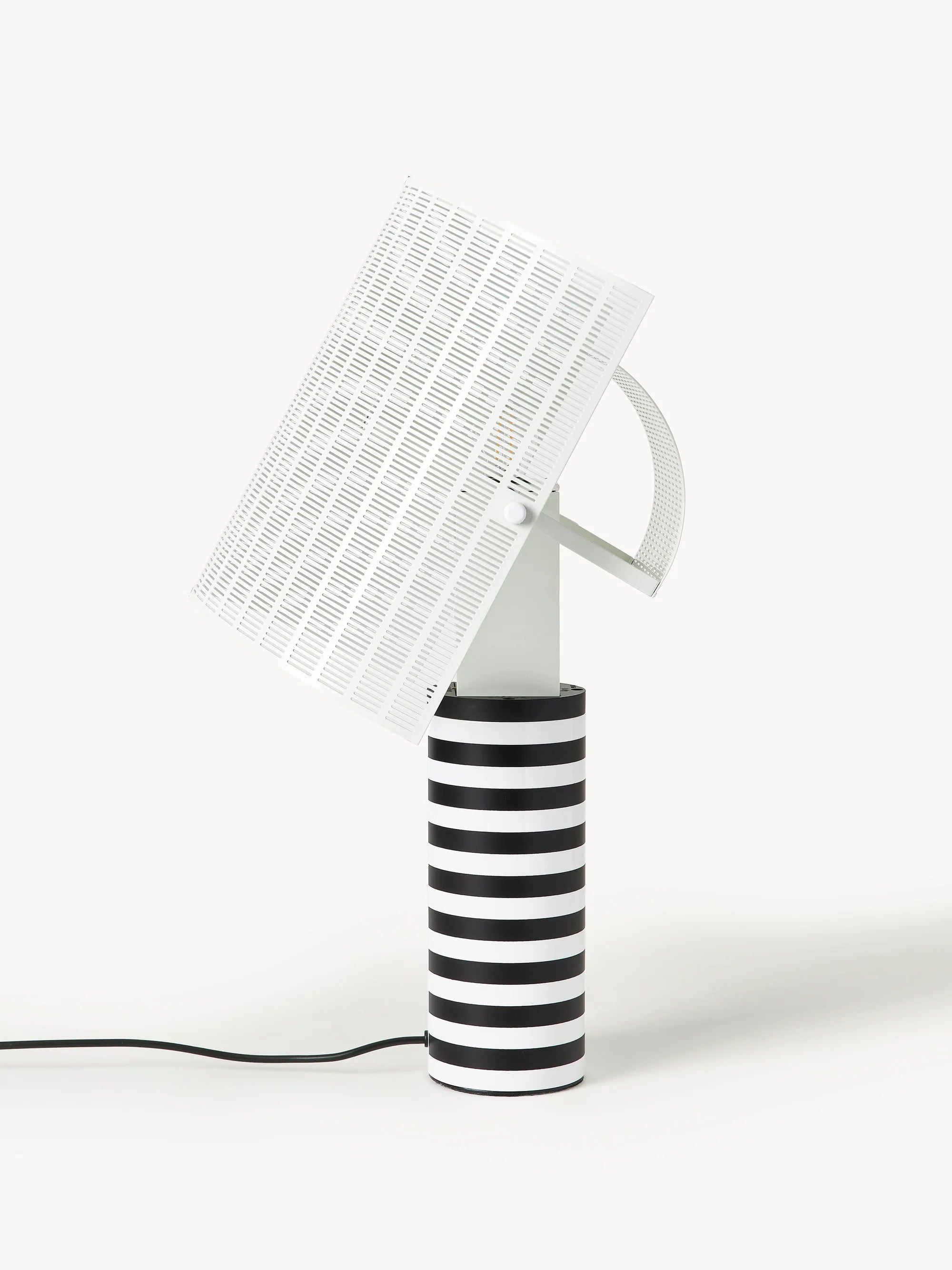 SHOGUN White Table Lamp with Black