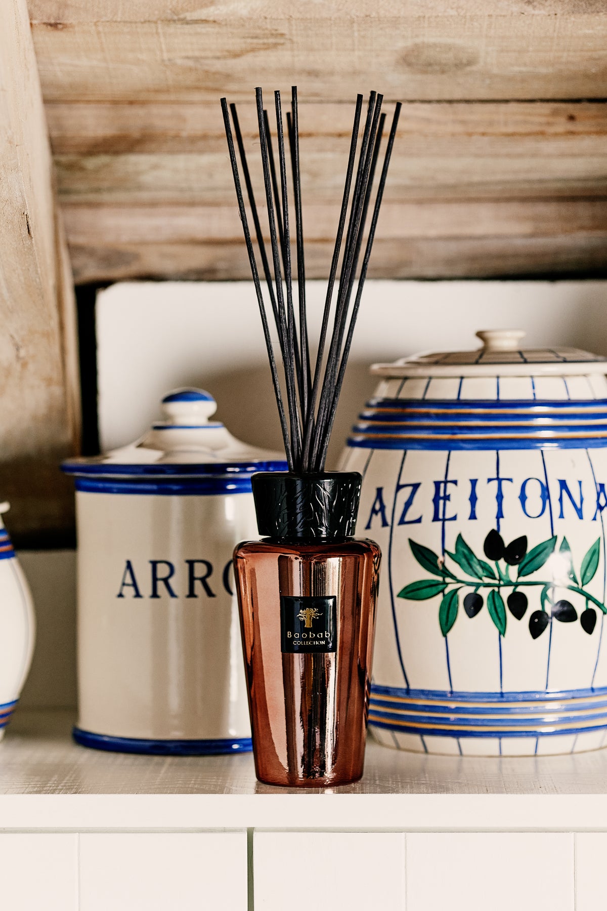Geurodiffuser LES EXCLUSIVES CYPRIUM sandelhout, papyrus en iris