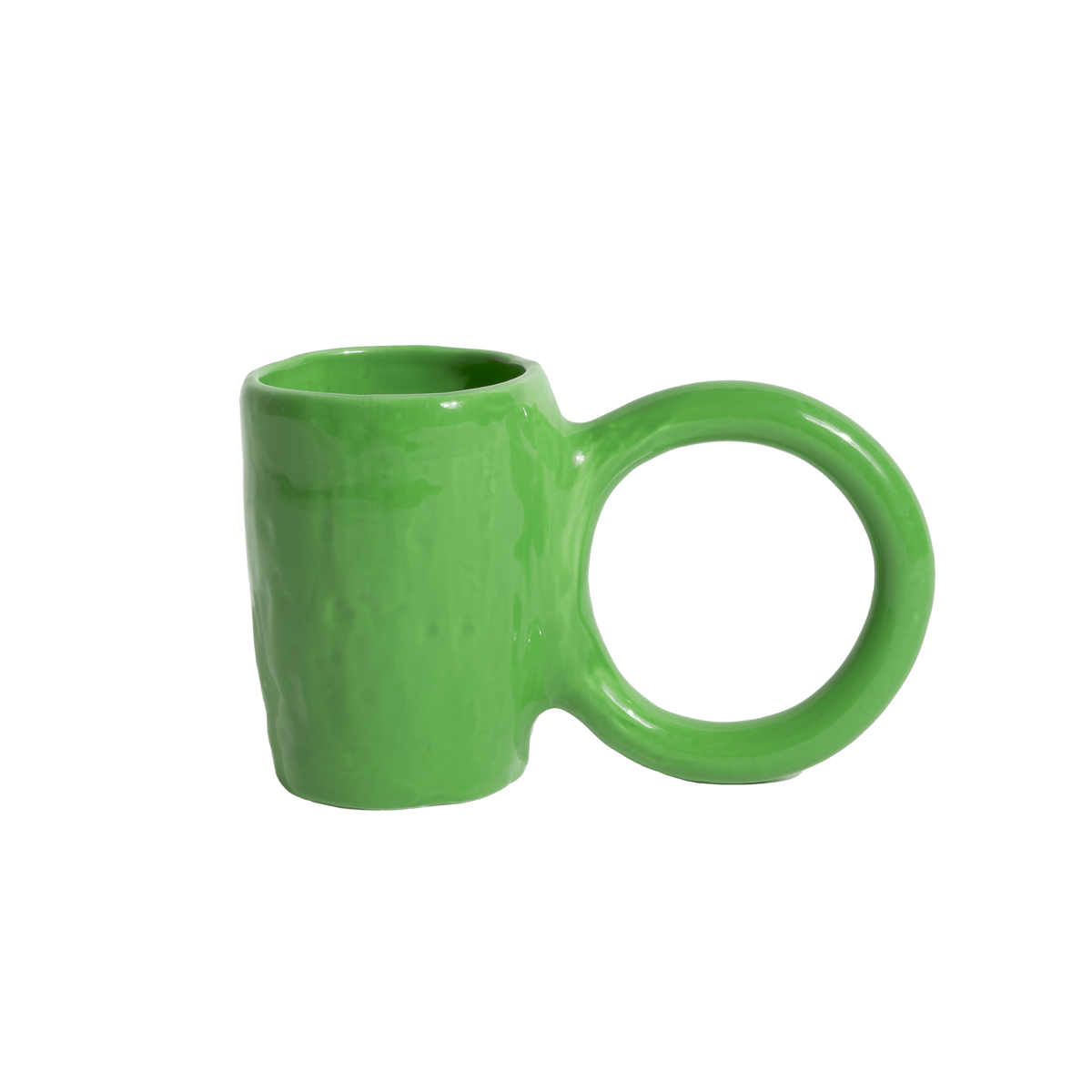 Donut mok met groene kleur