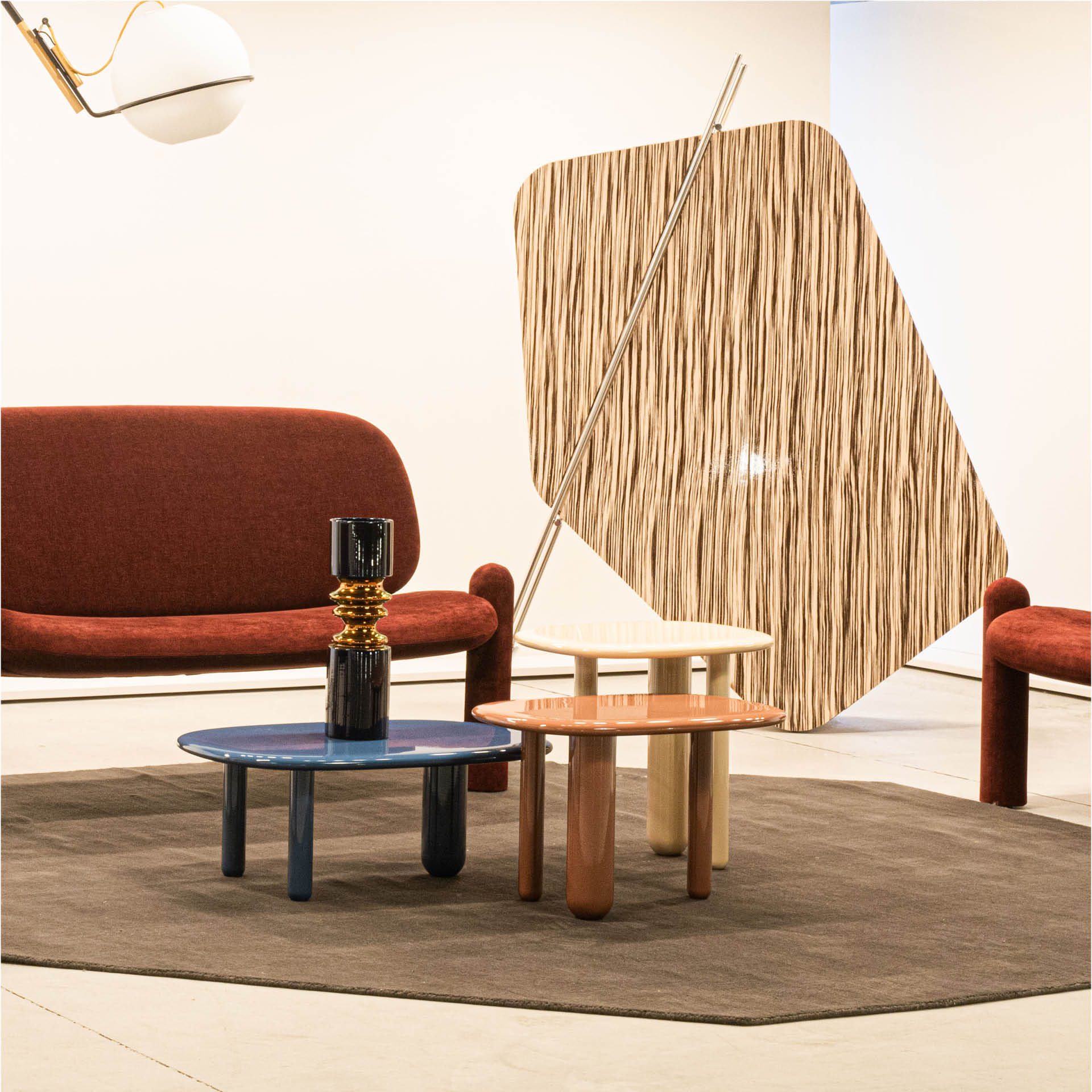 Brauner Tottori Couchtisch