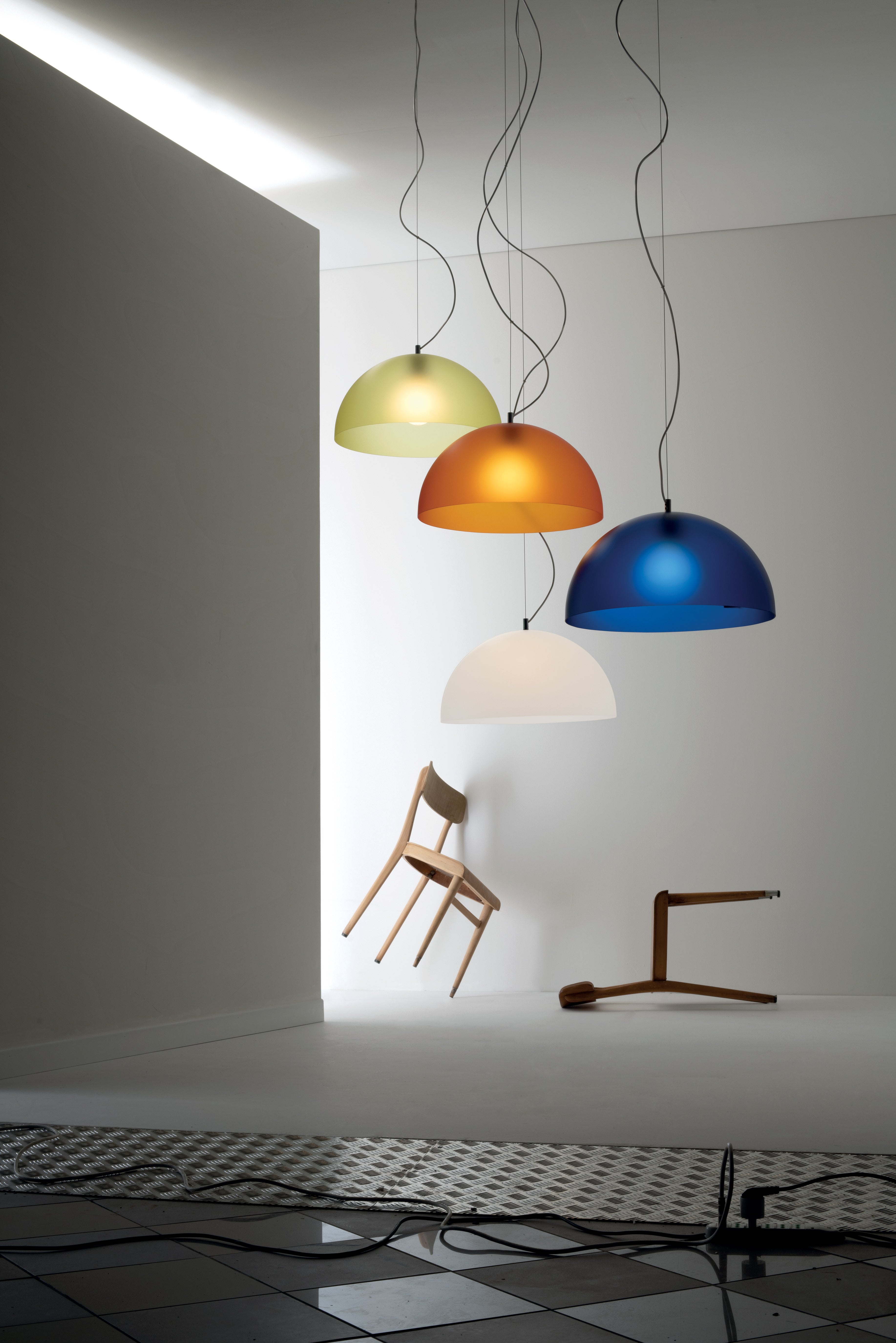 Hanglamp BUBBLES wit
