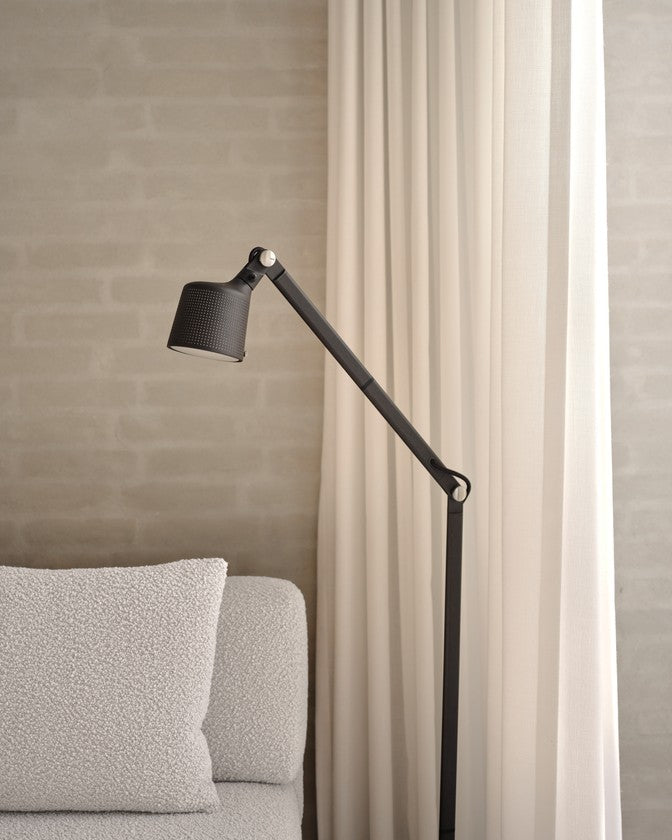 Floor lamp 525 black metal
