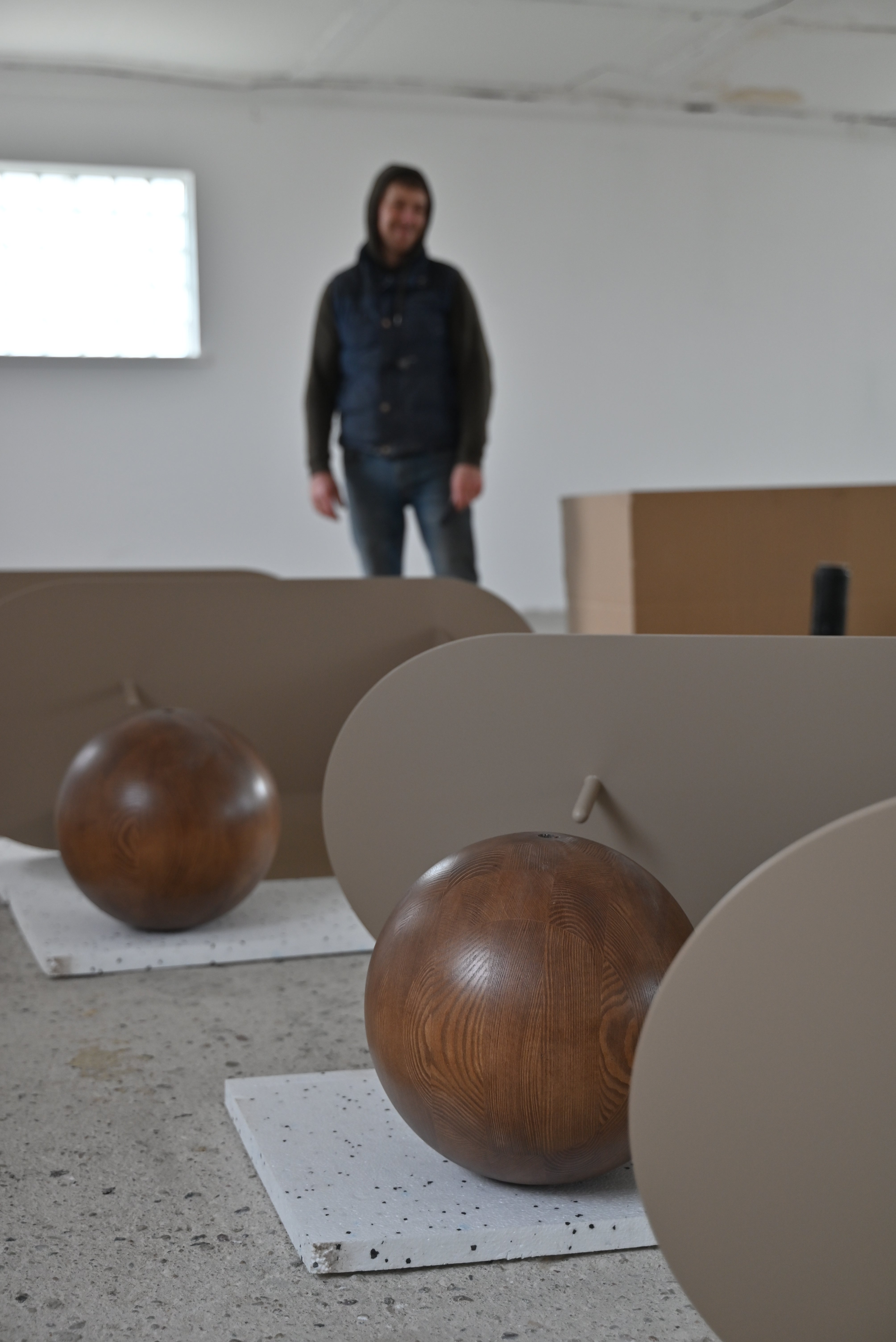FUKU LONG salontafel van staal en hout