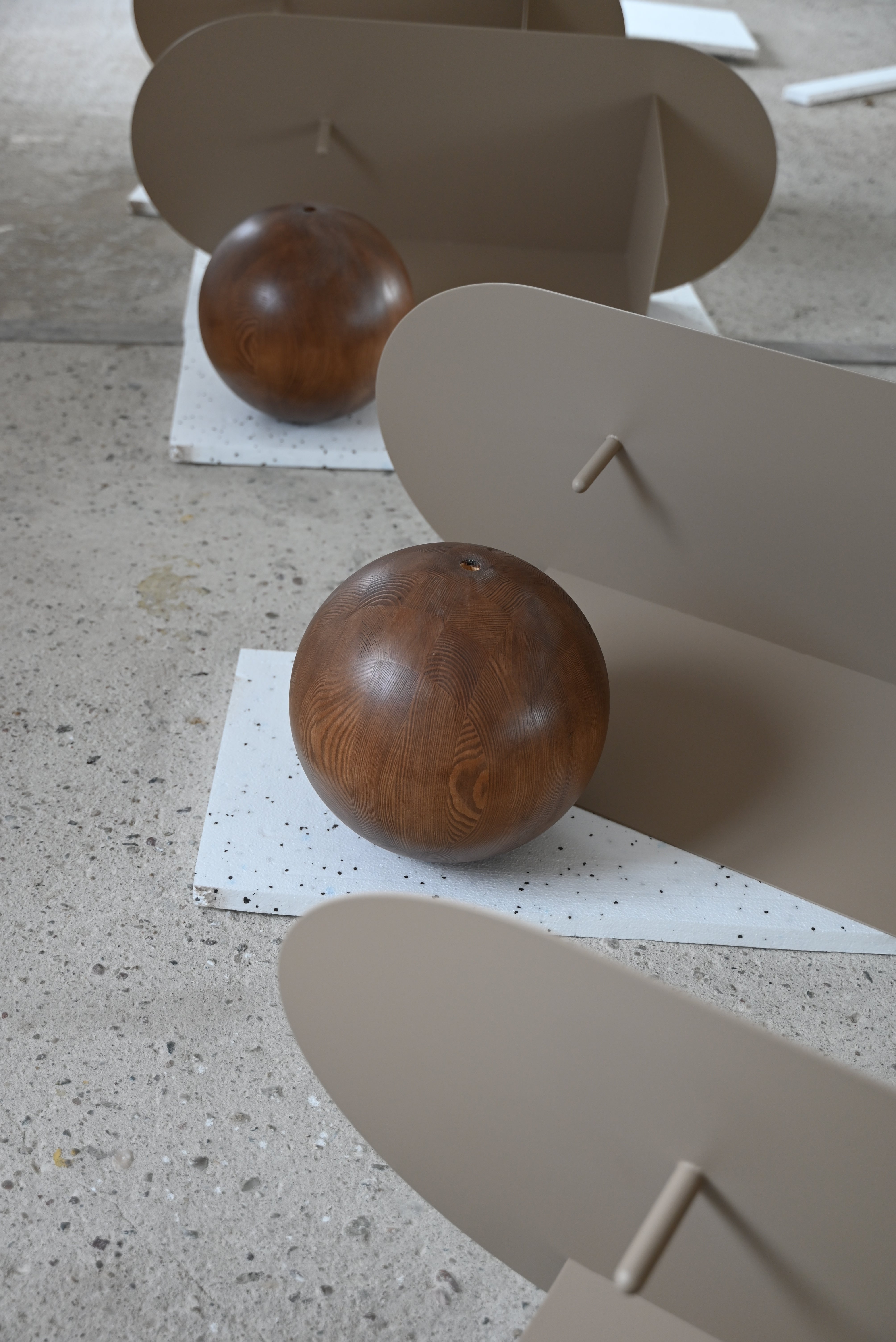 FUKU LONG salontafel van staal en hout
