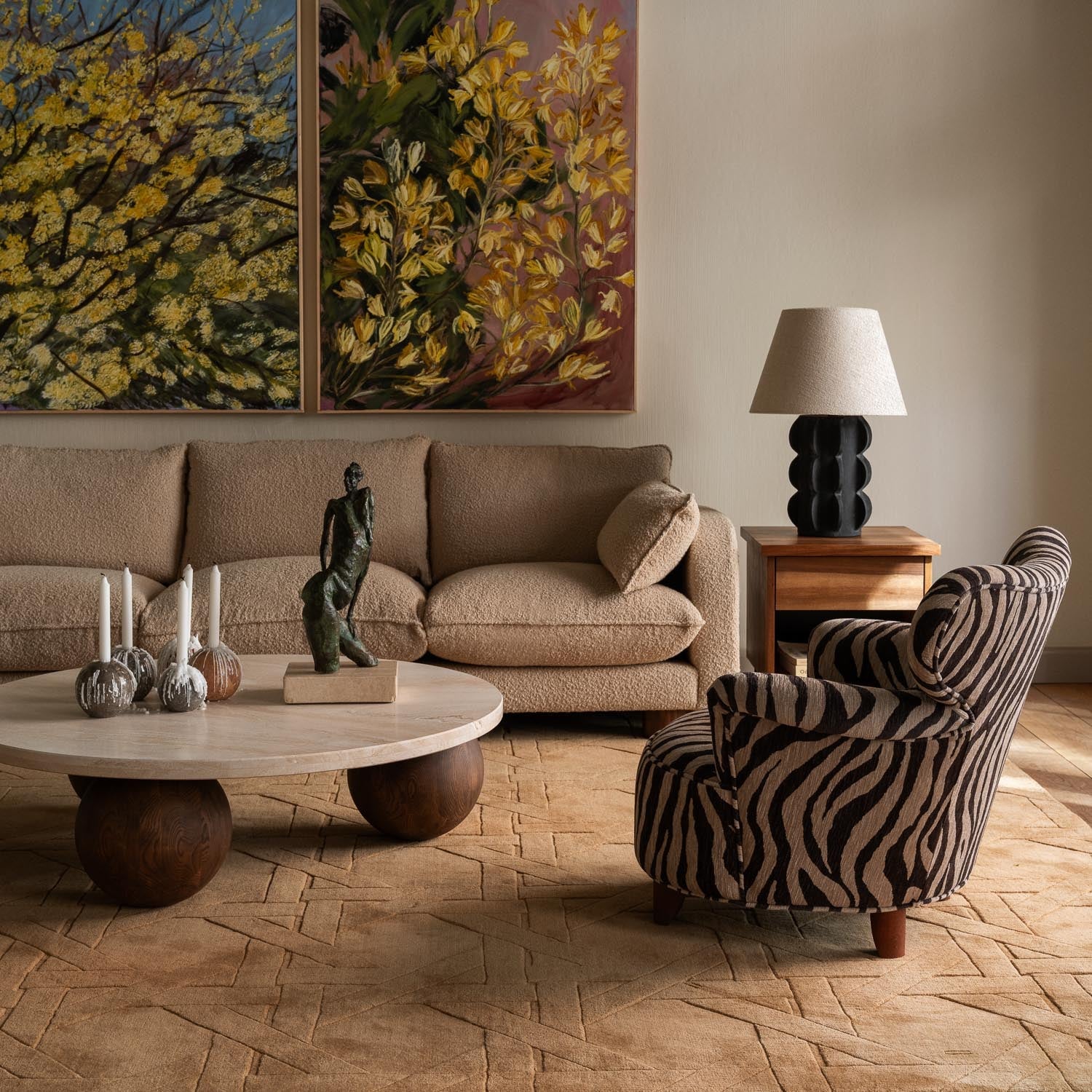 Teppich MANUELA beige