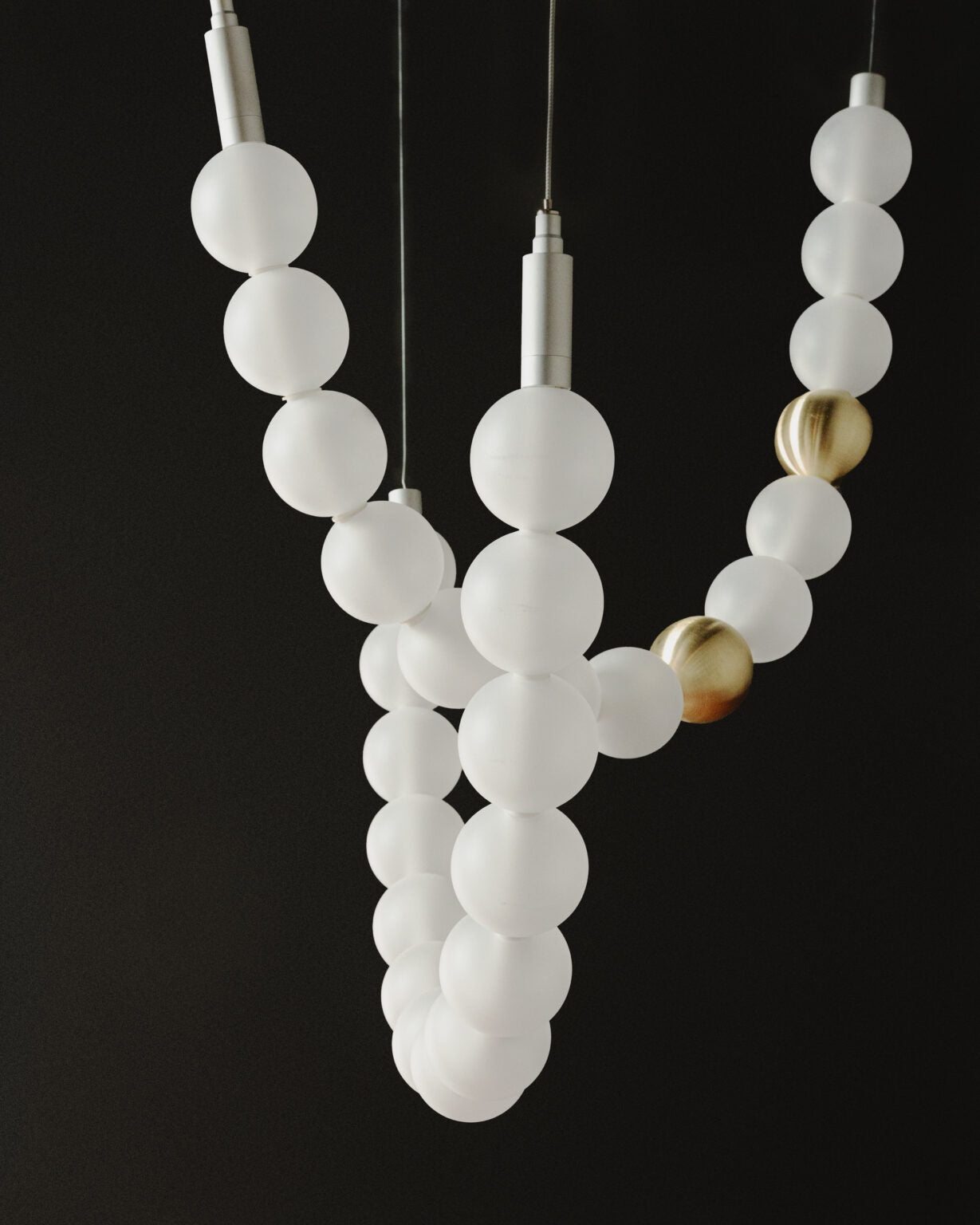 Hanglamp DAISY geblazen glas