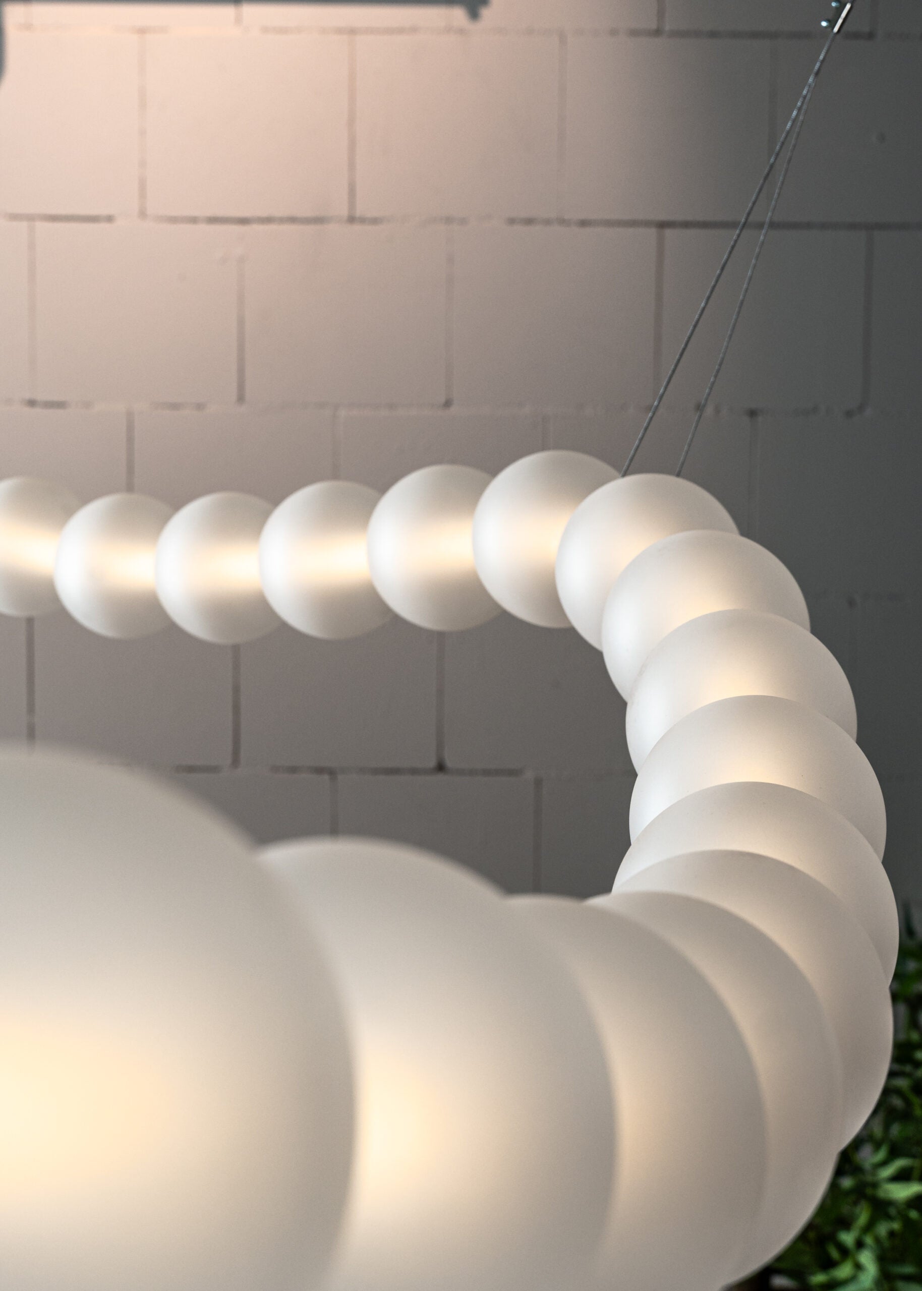 Hanglamp DAISY geblazen glas