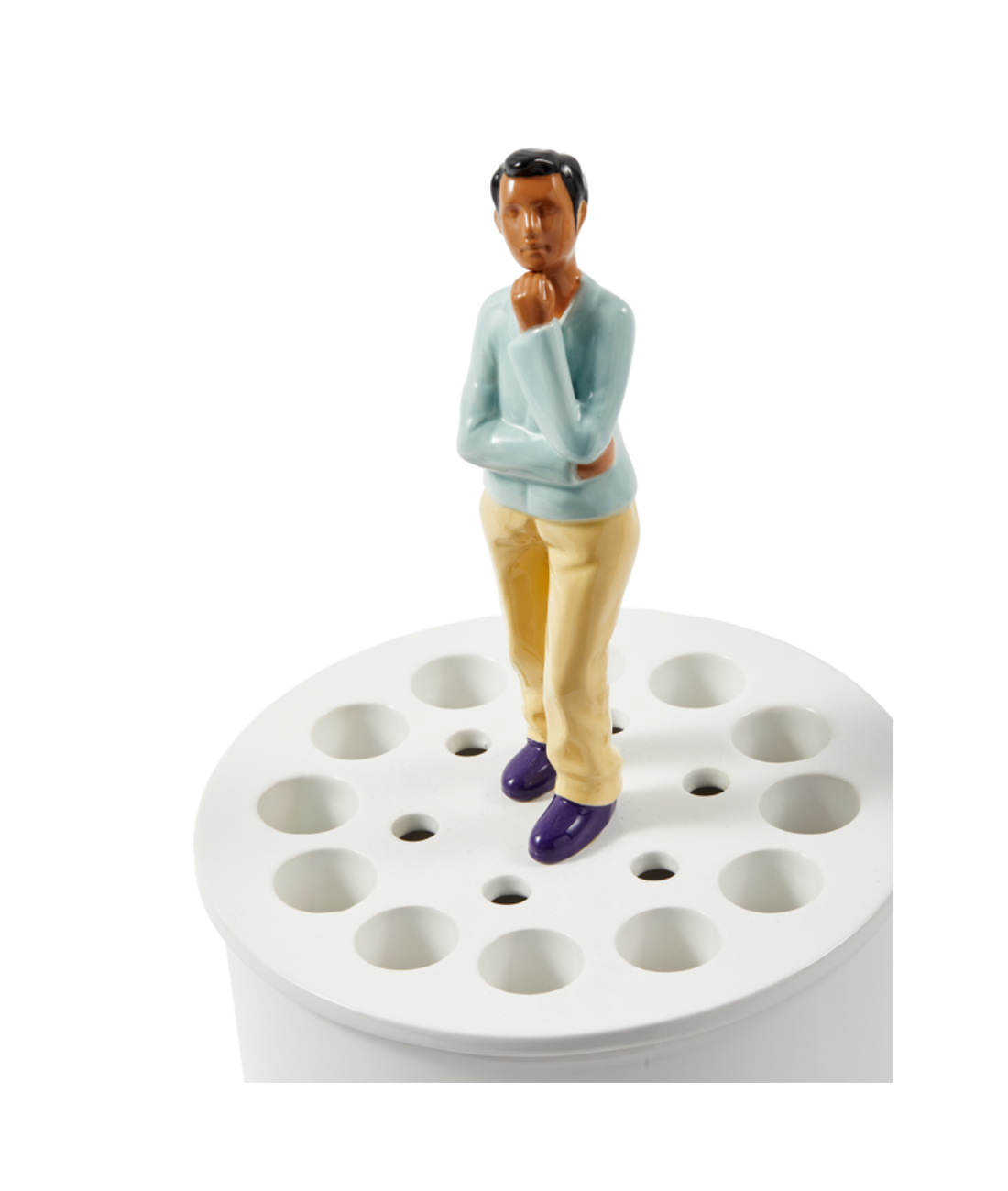 DAY DREAM Vase aus weißer Keramik