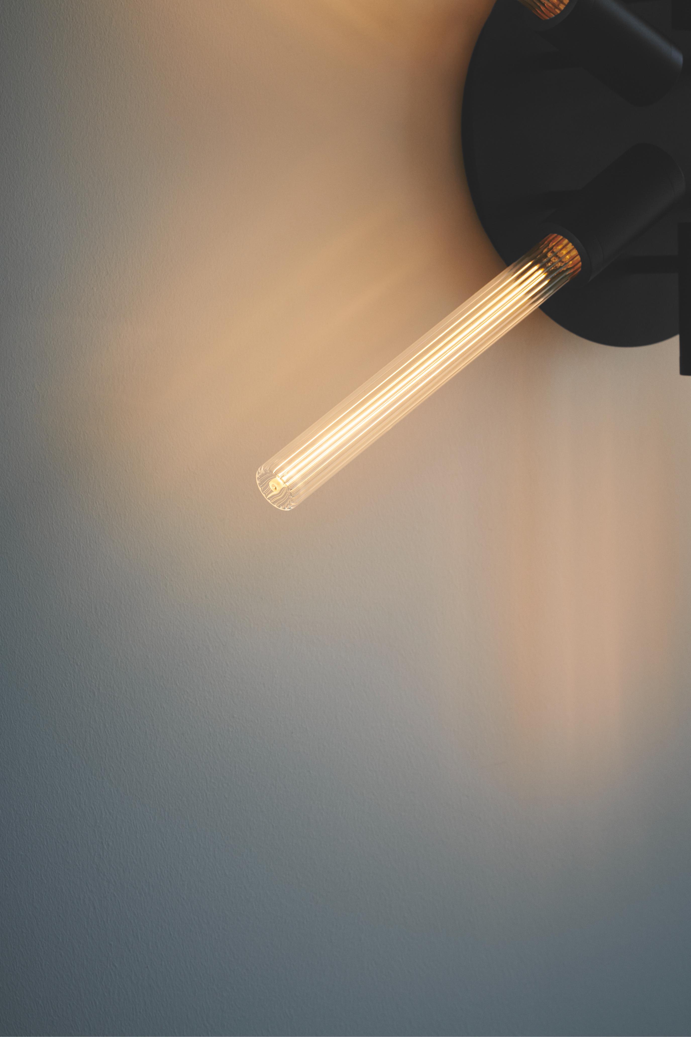 Plisse Ribbed Tube Bulb