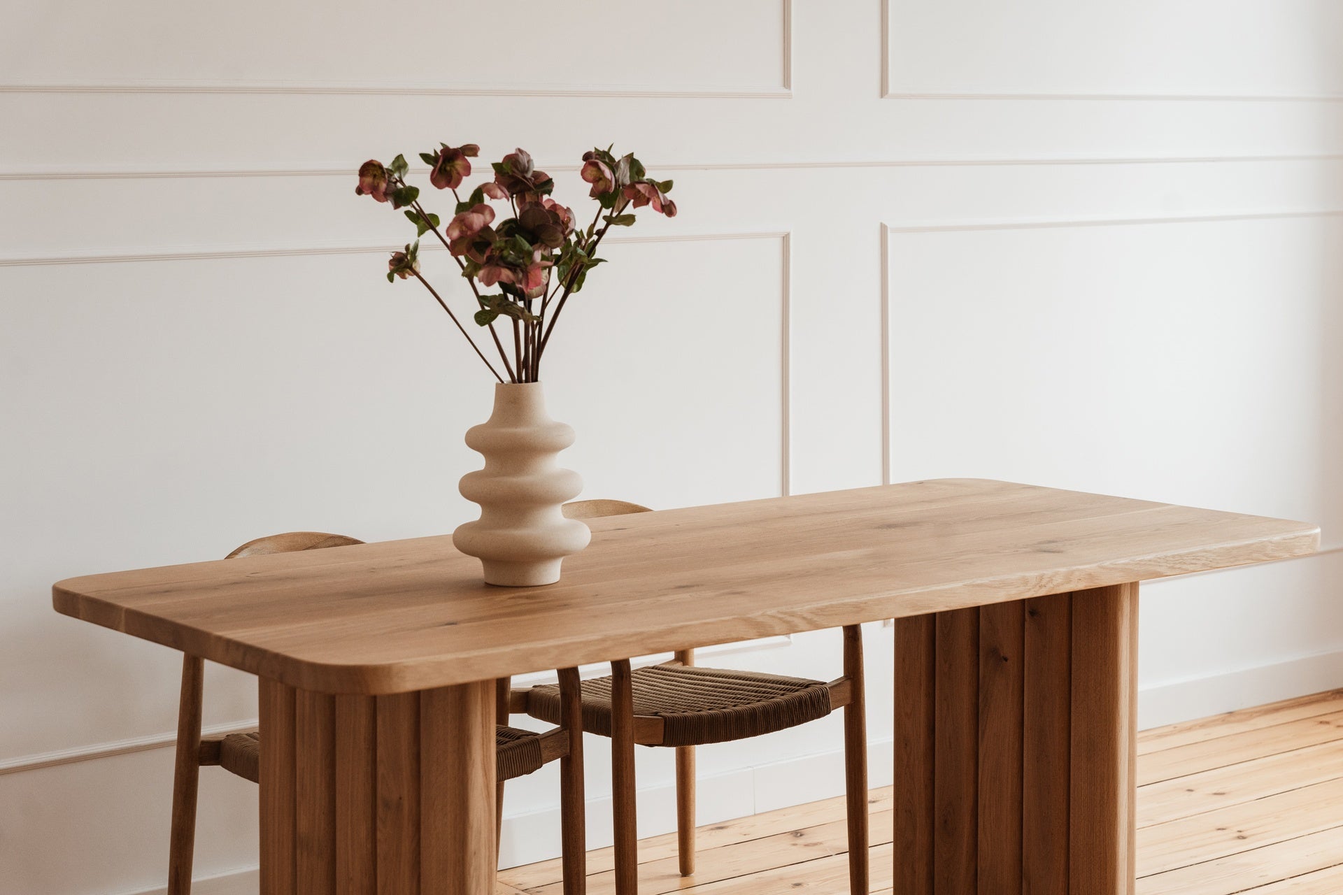 Eikenhouten tafel LEON