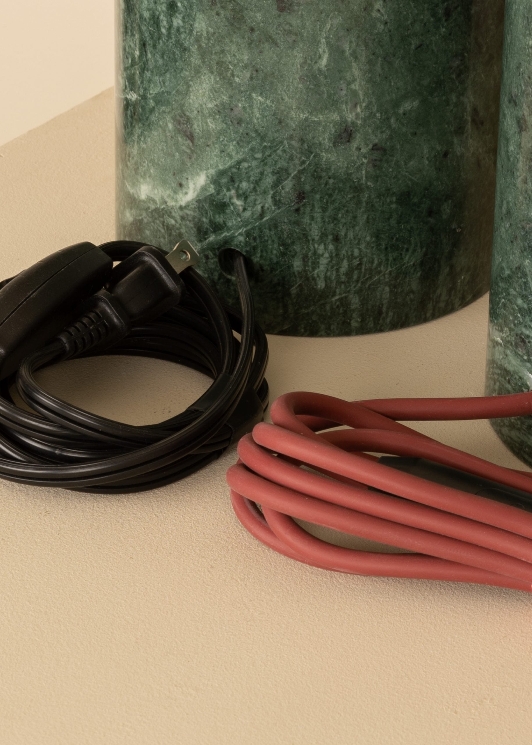 PEONA KELO Table Lamp Green Marble