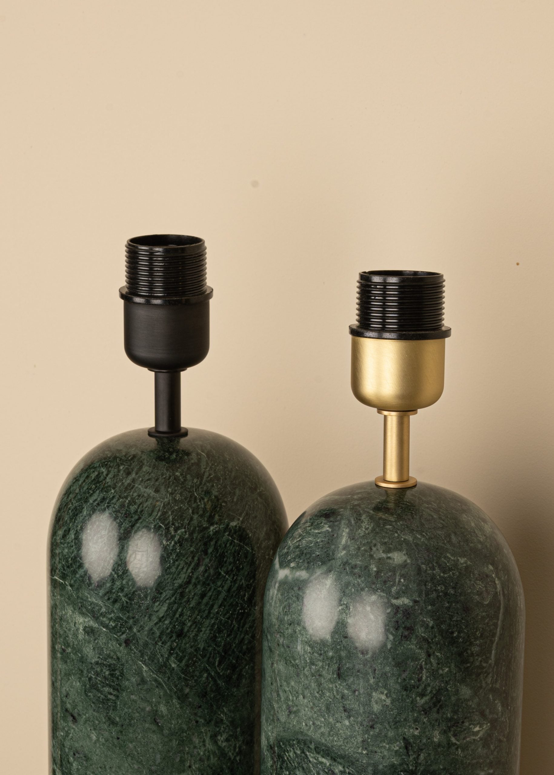 PURA KELO DOUBLE Table Lamp Green Marble