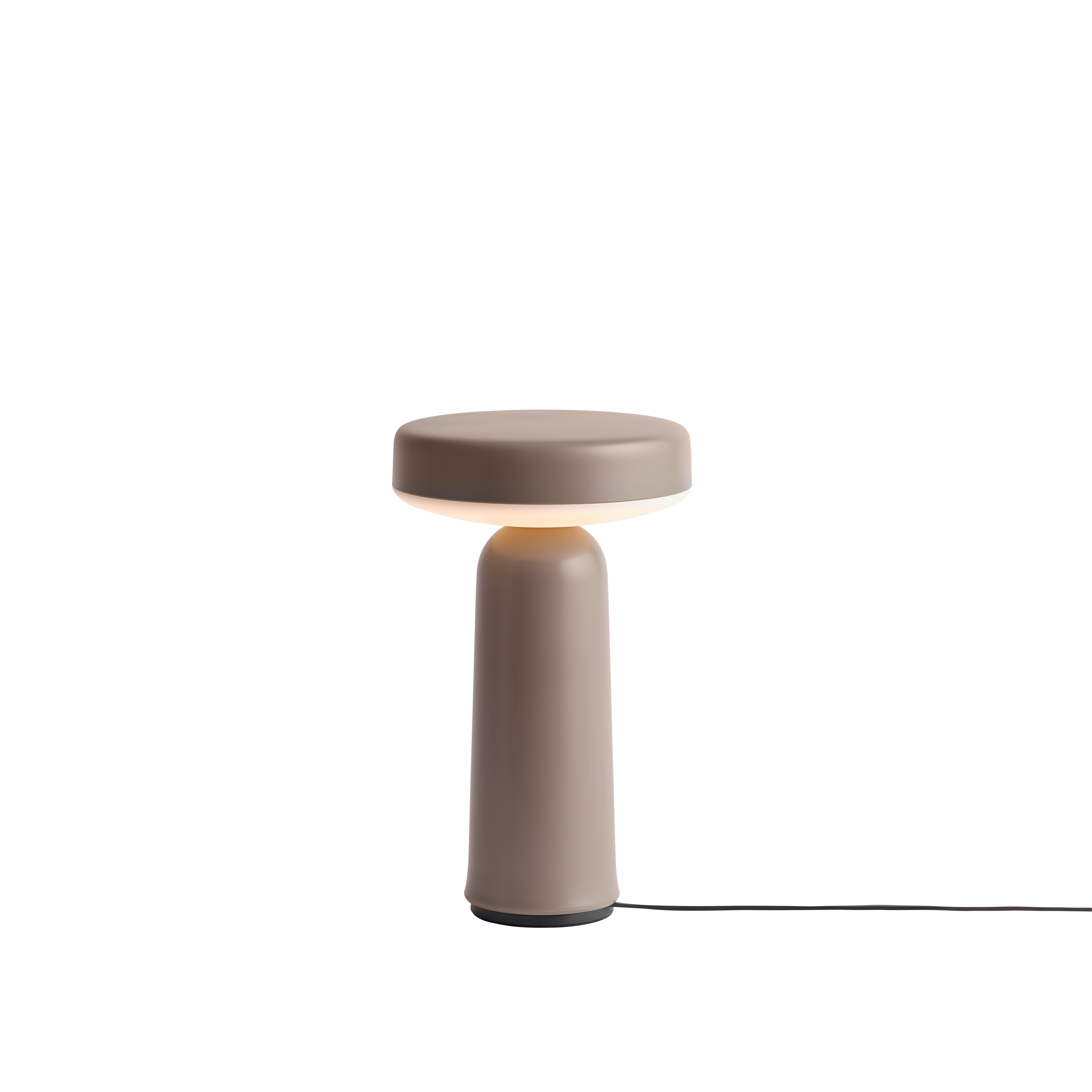 Draagbare buitenlamp EASE taupe