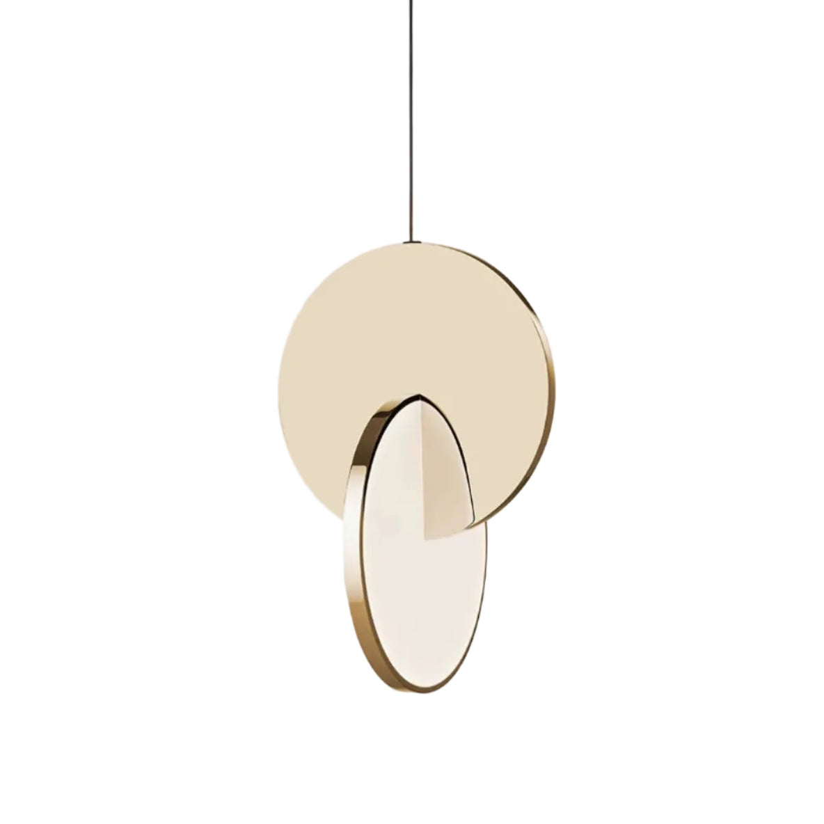Hanglamp ECLIPSE messing