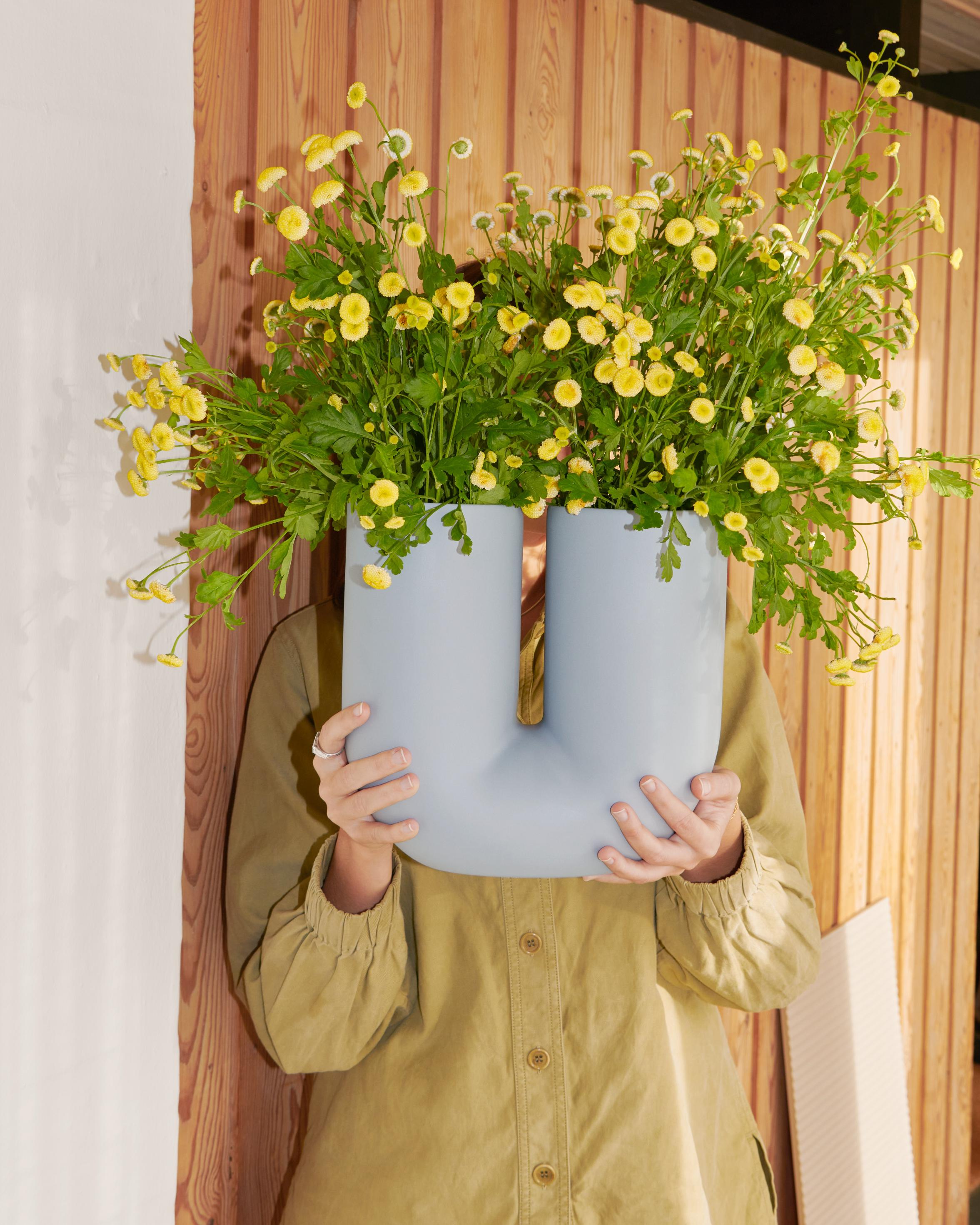 Vase KINK himmelblau