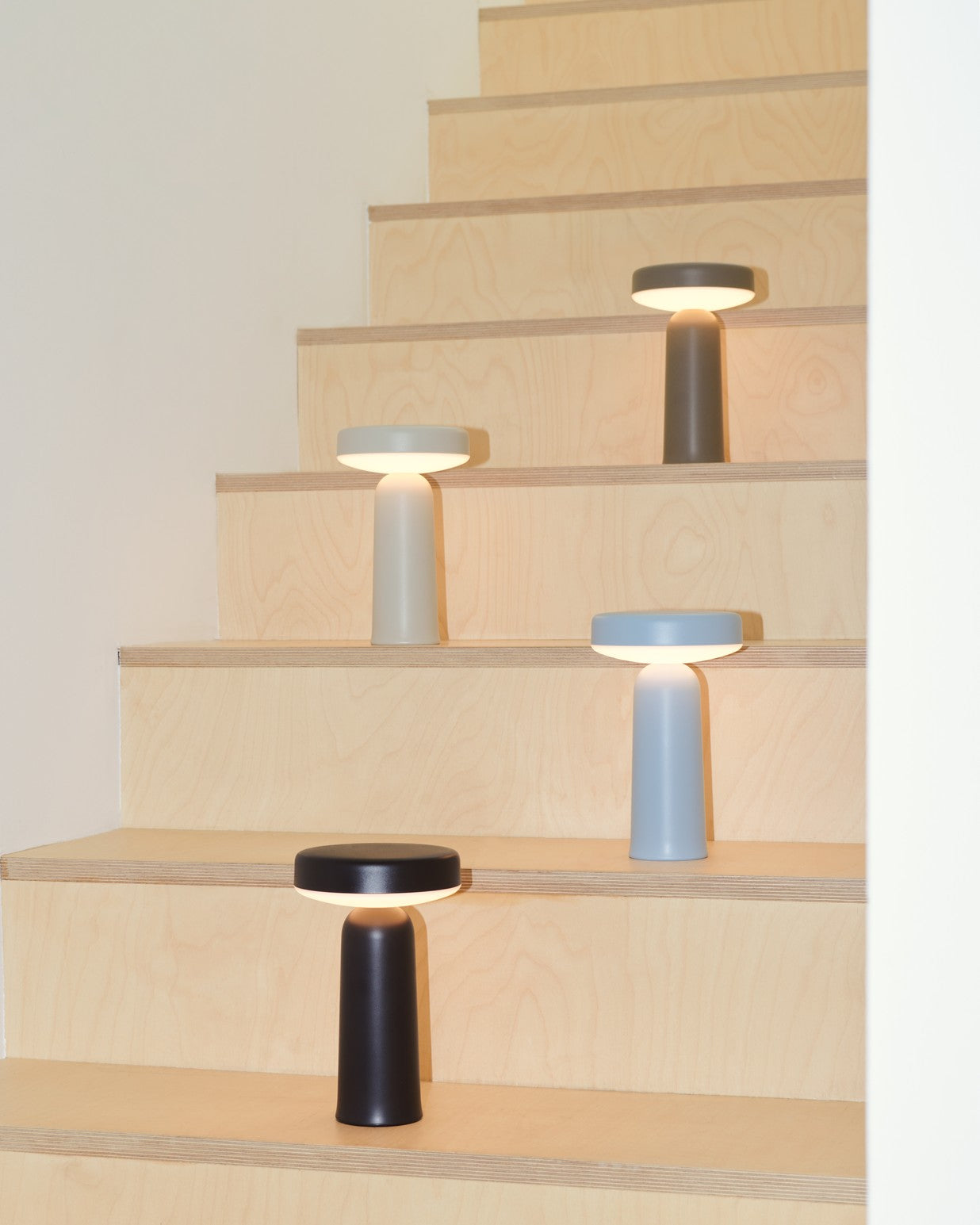 Draagbare buitenlamp EASE taupe