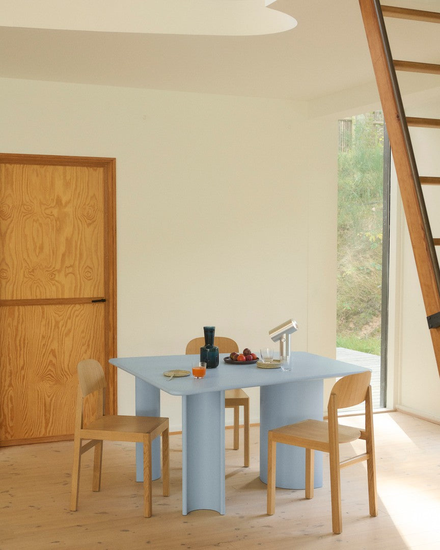 WORKSHOP Chair in Veneer and Oak Wood