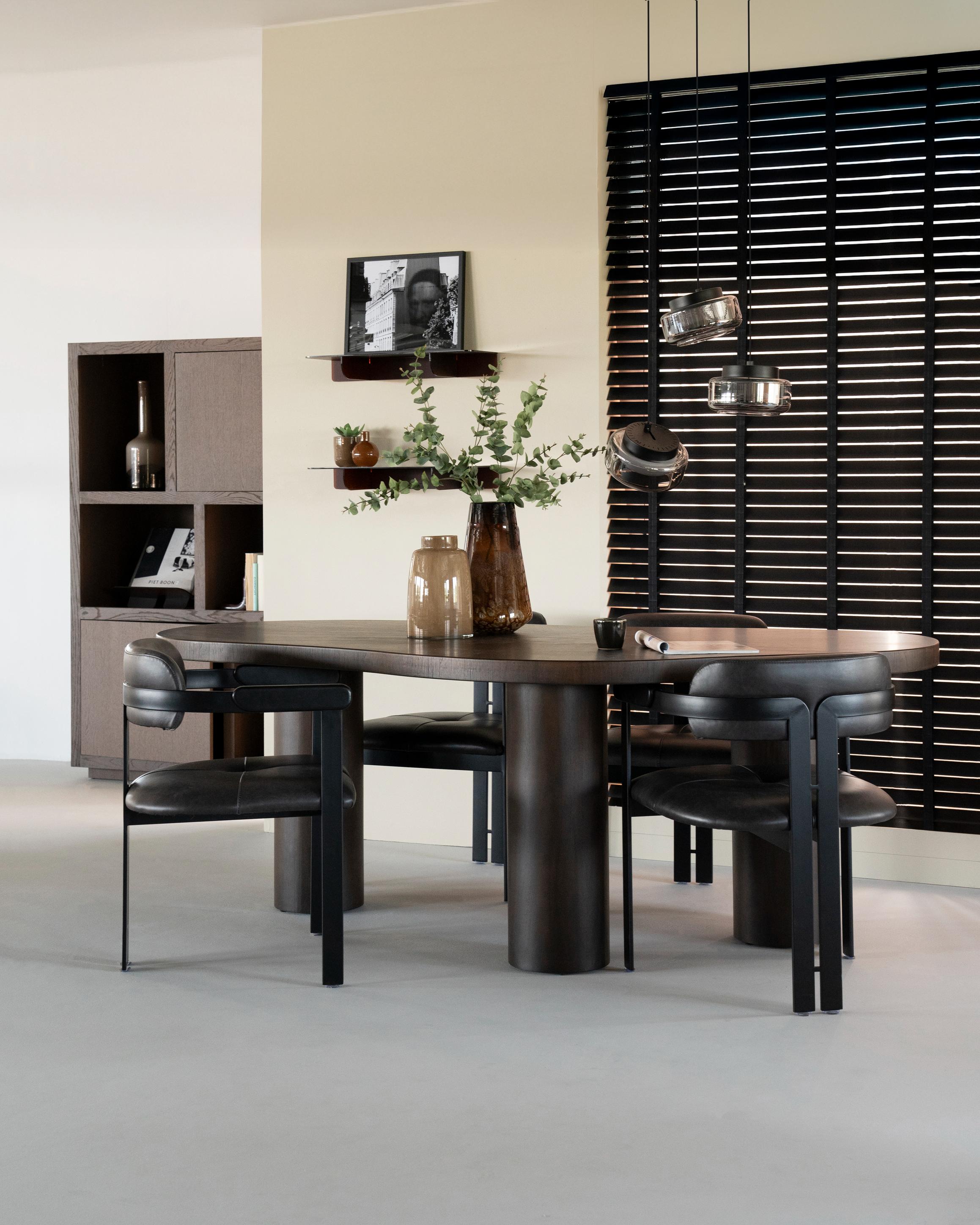 BOBBIE Table Walnut Veneer