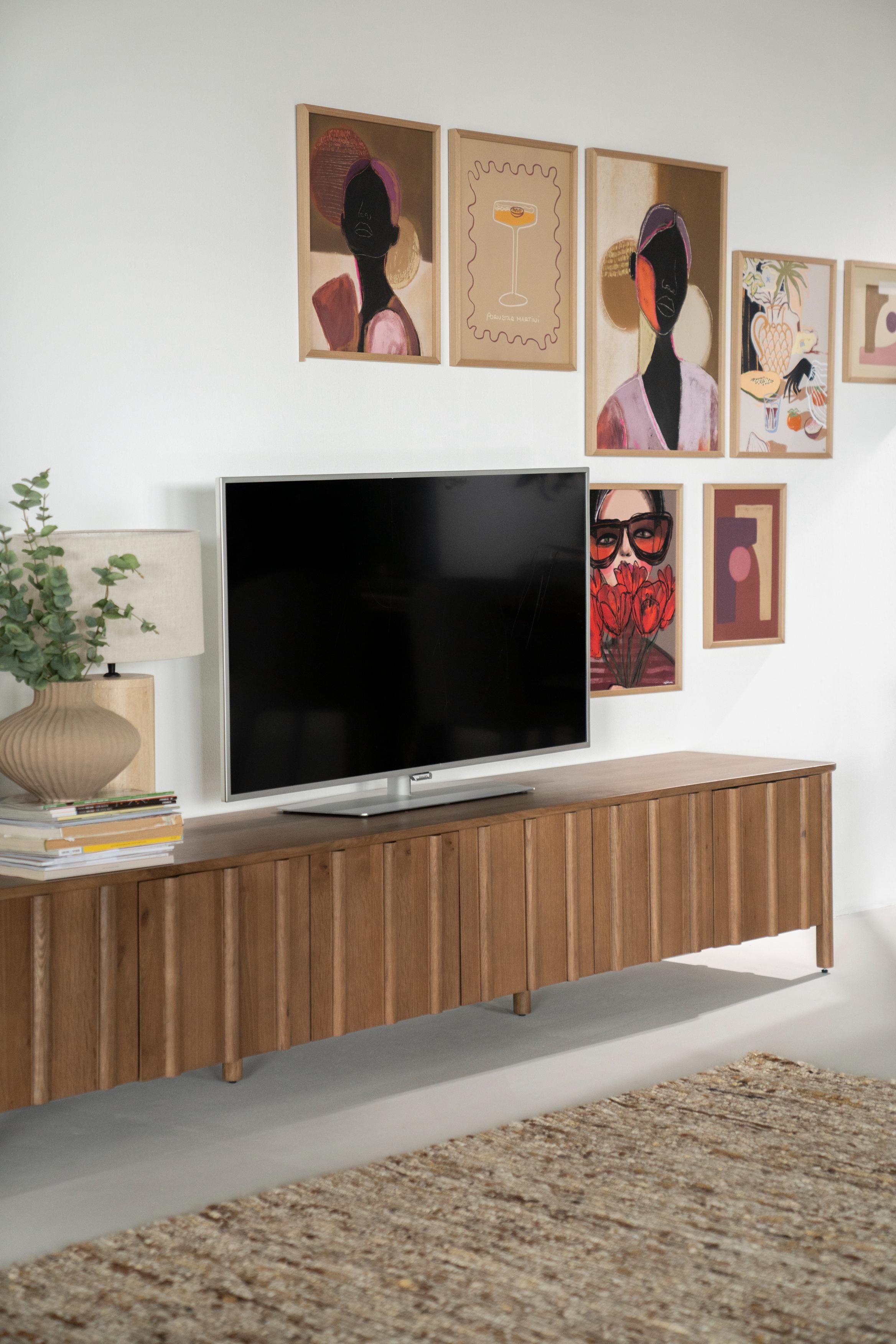 JAKE TV Cabinet dark oak wood