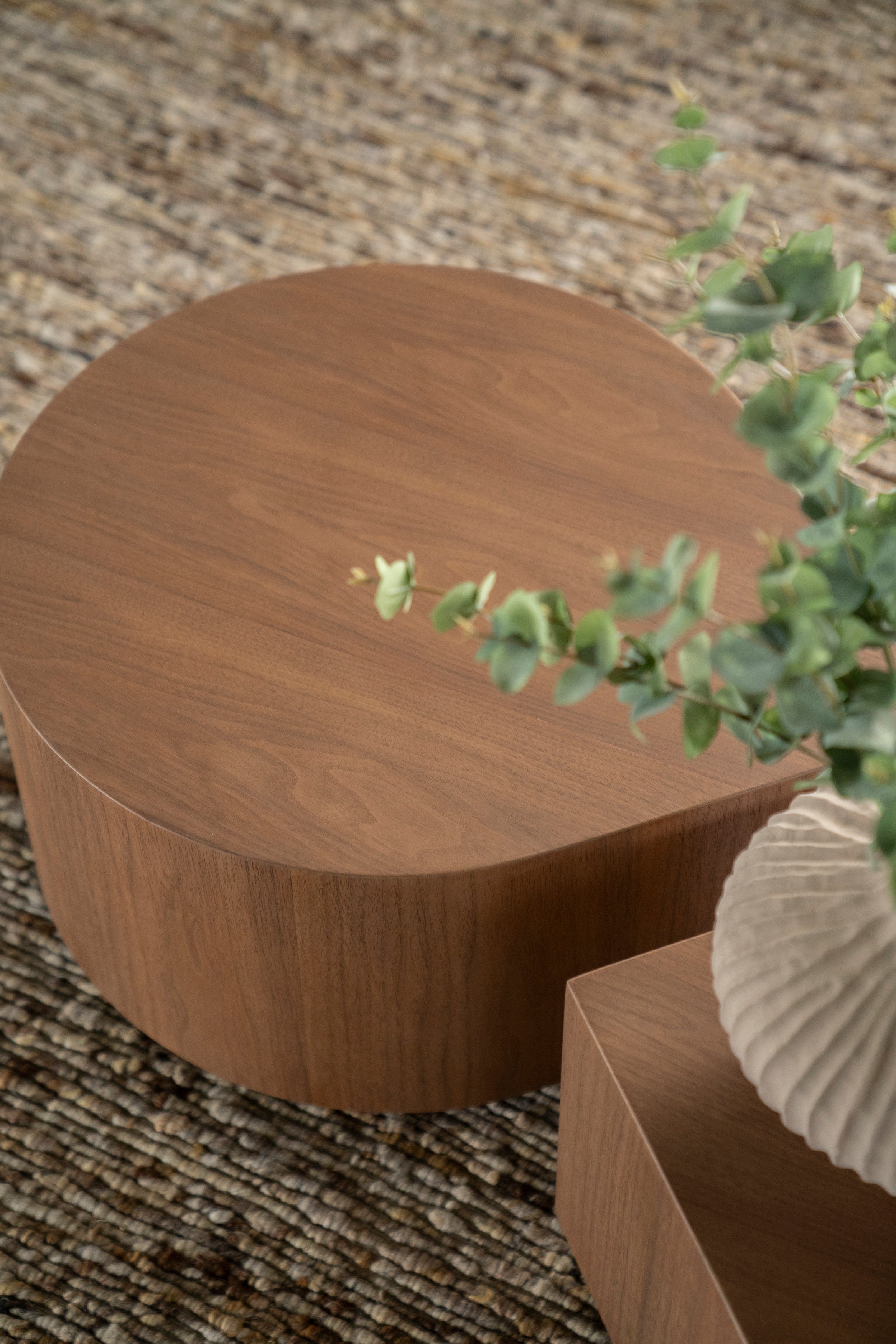 Koffietafel JULES notenhout