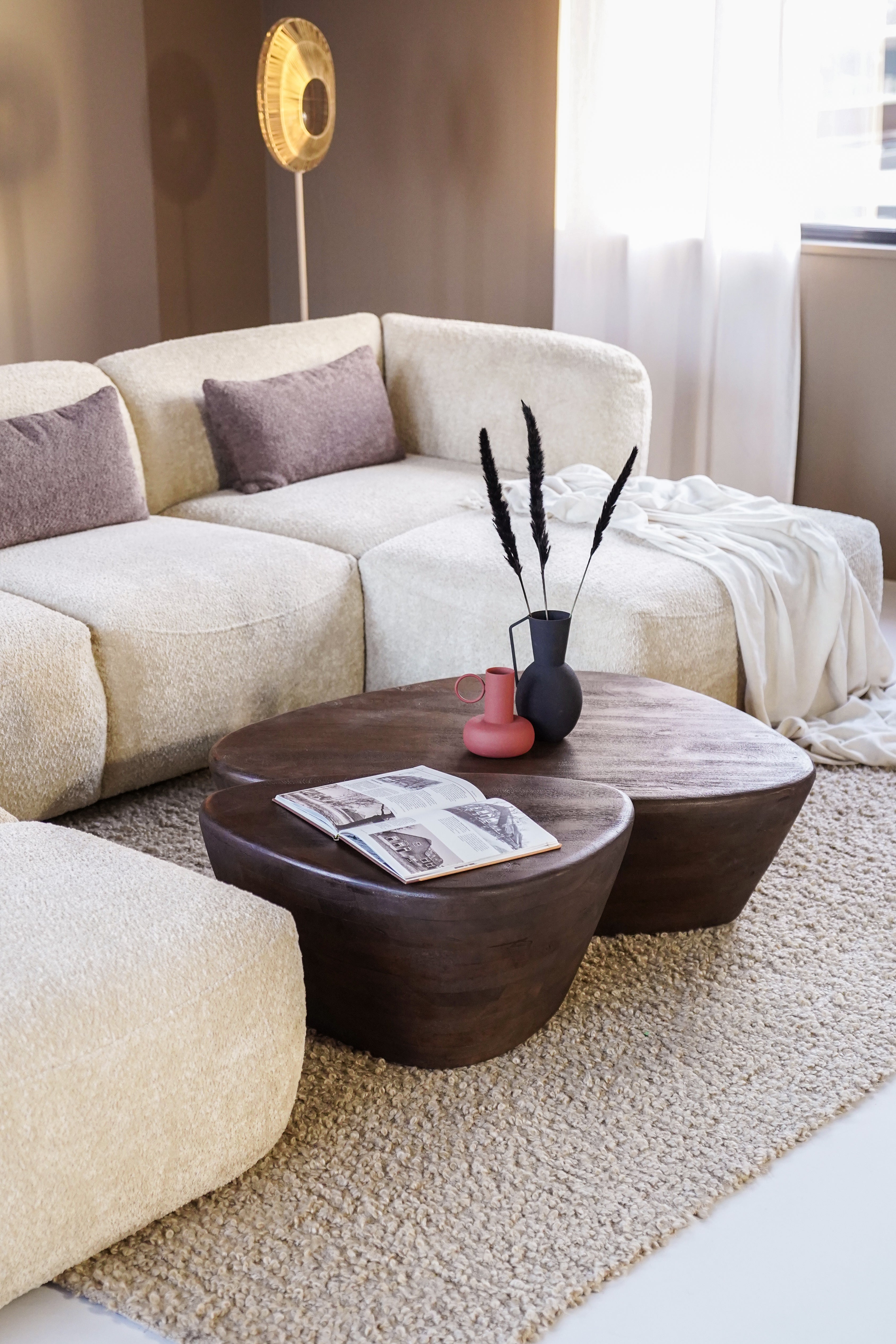 MILA Mango Wood Coffee Table