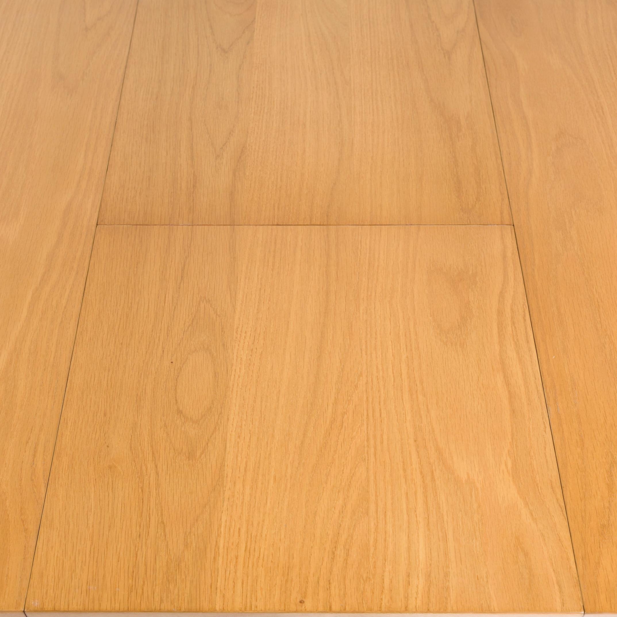 Uitschuifbare tafel ELLEN rubberhout