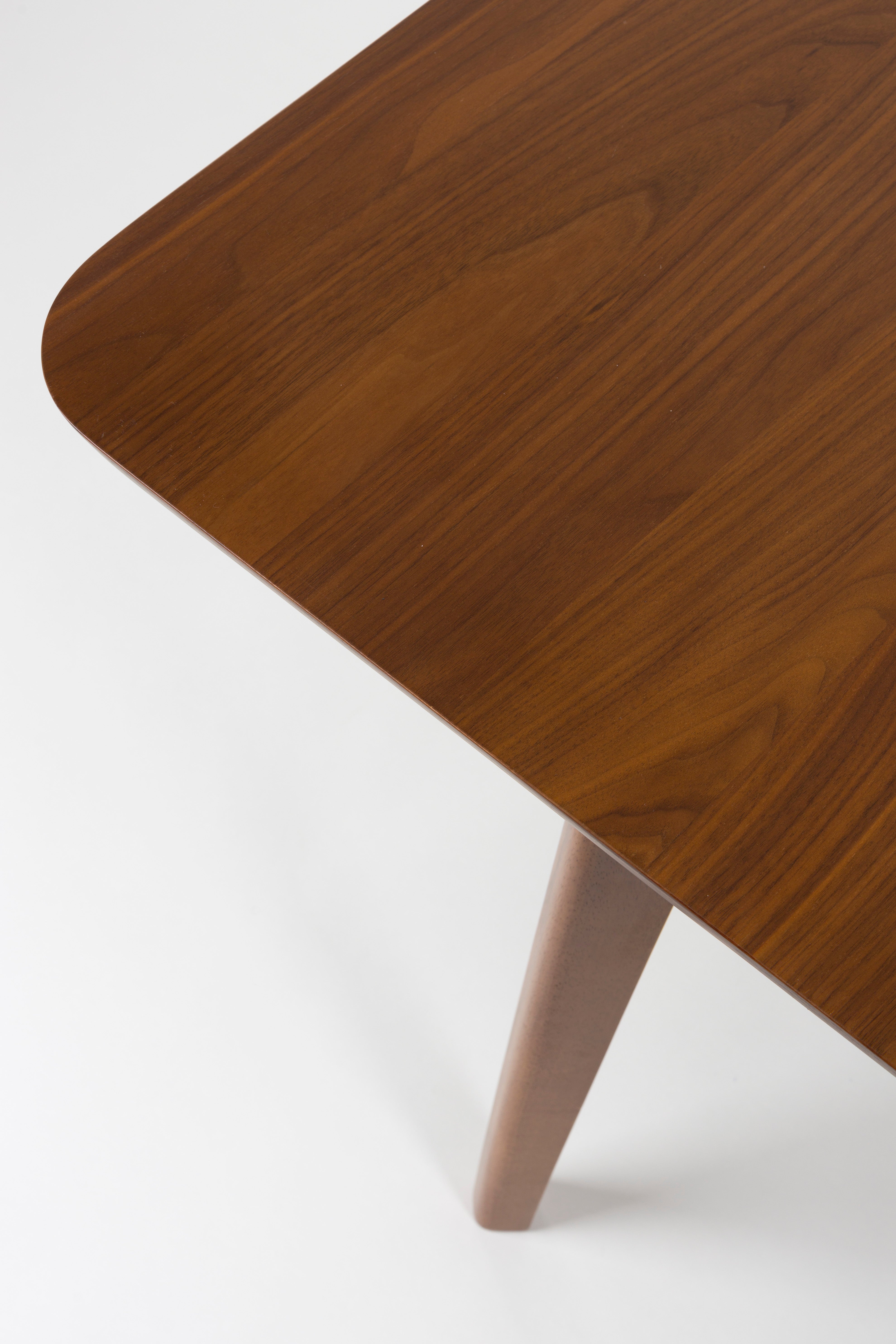 ELLEN Extendable Table in Dark Brown Rubberwood