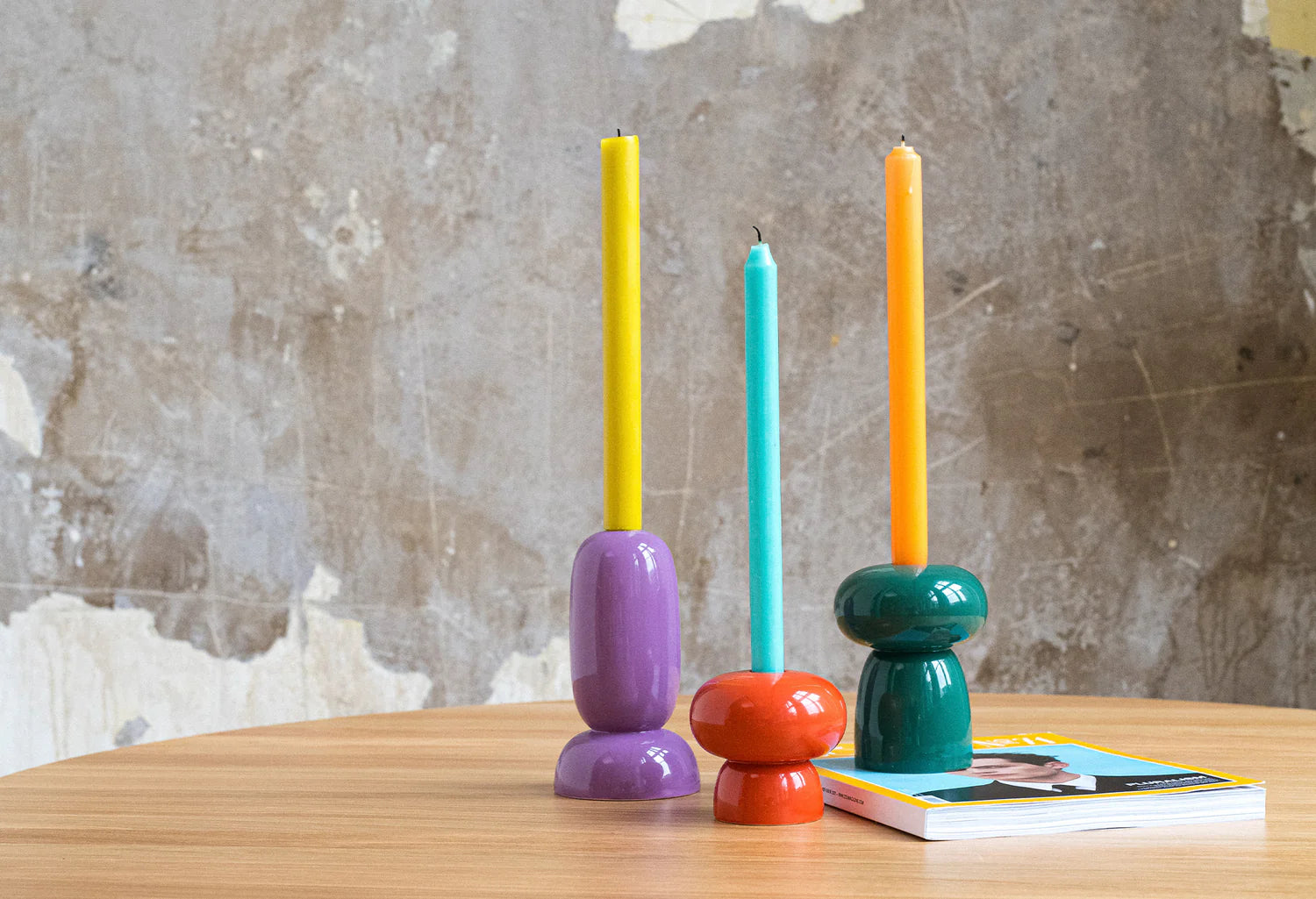 Kandelaar KOBUS bruin