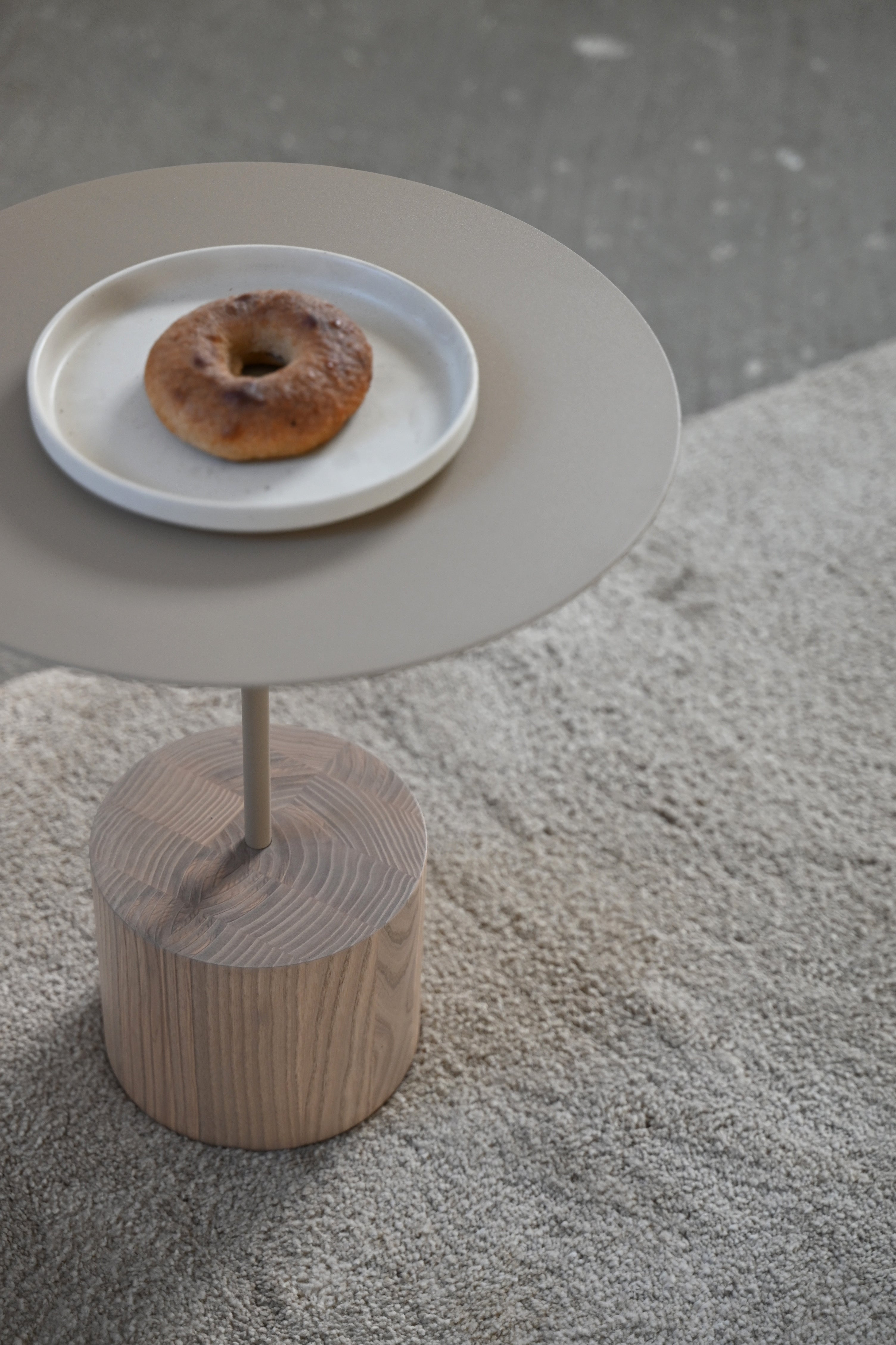 FIB salontafel van hout en staal