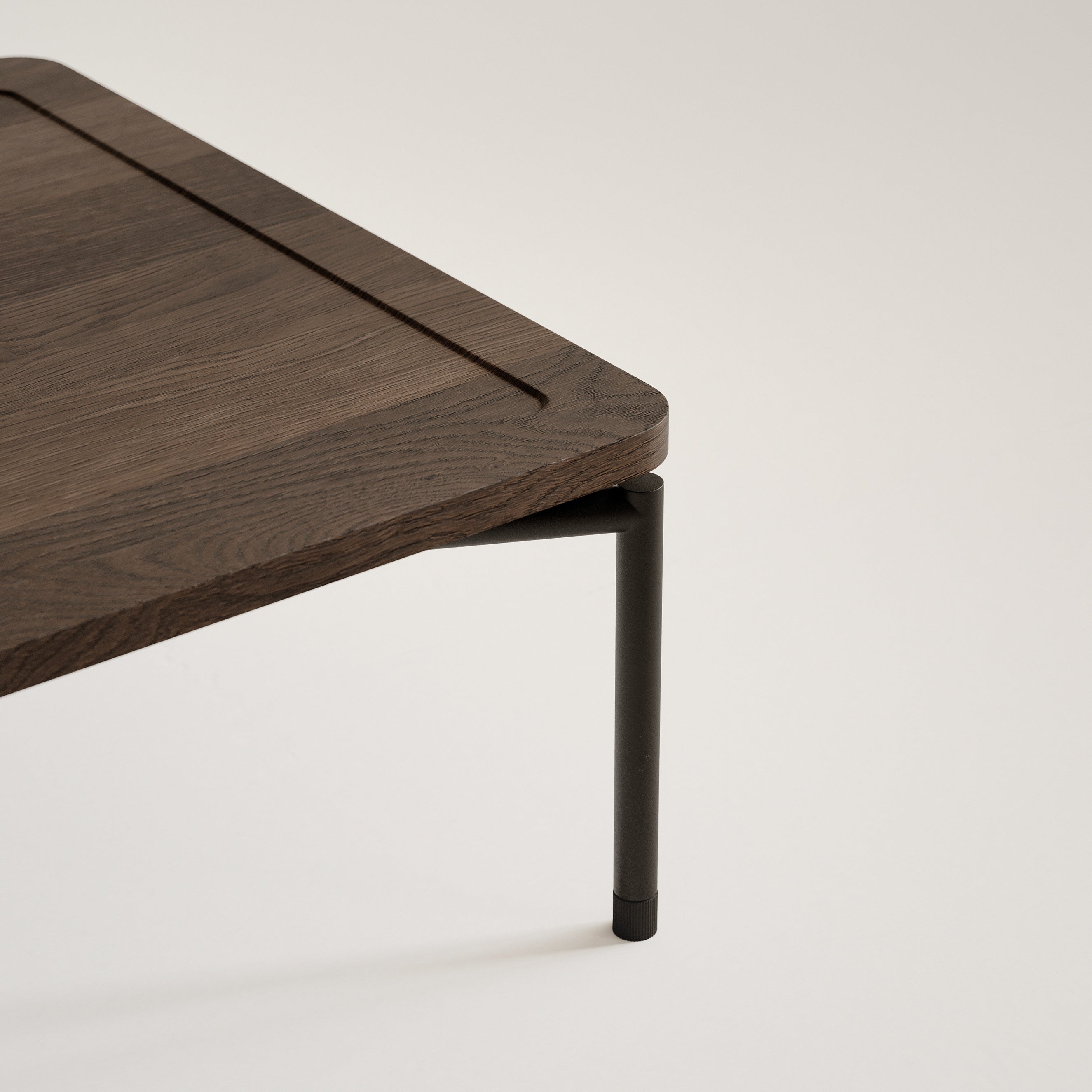 Rectangular coffee table DAPPLE oak