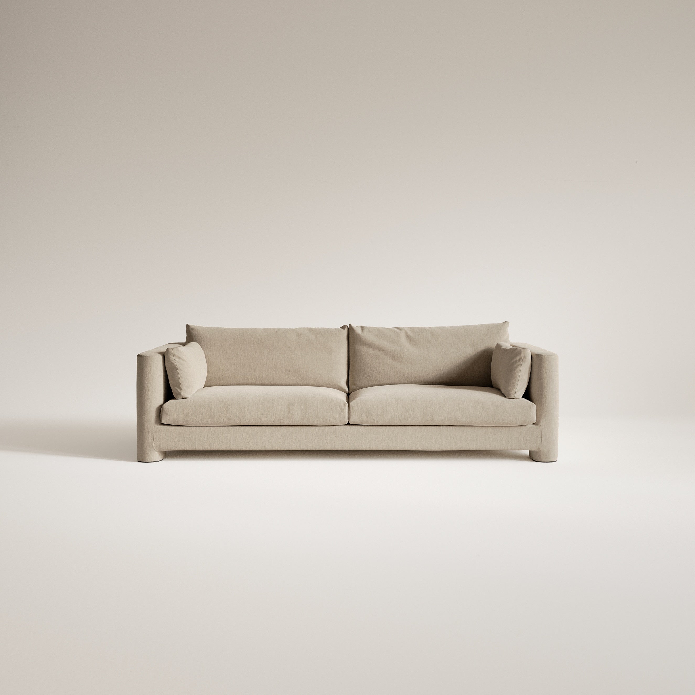 ION upholstered 3-seater sofa