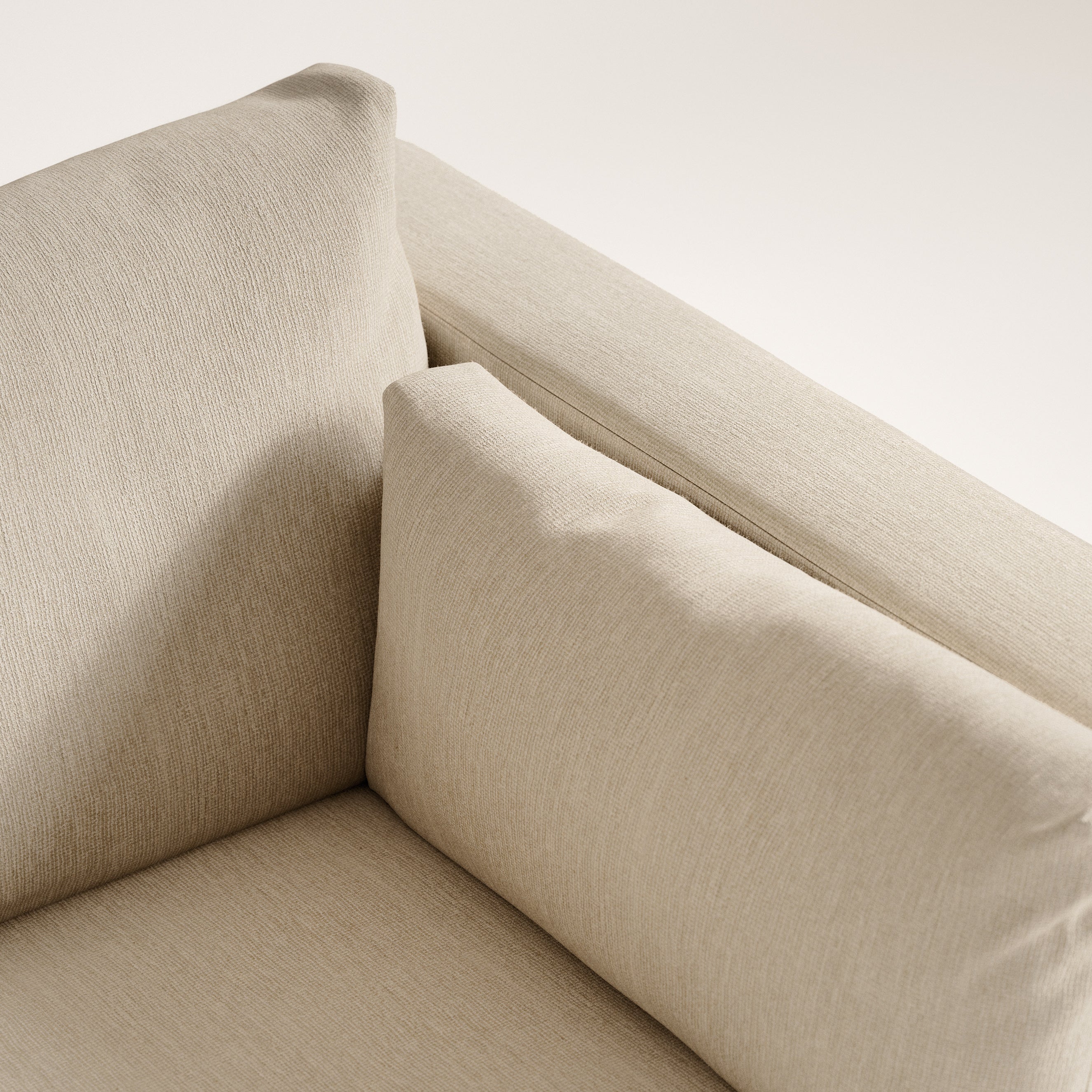 ION upholstered 3-seater sofa