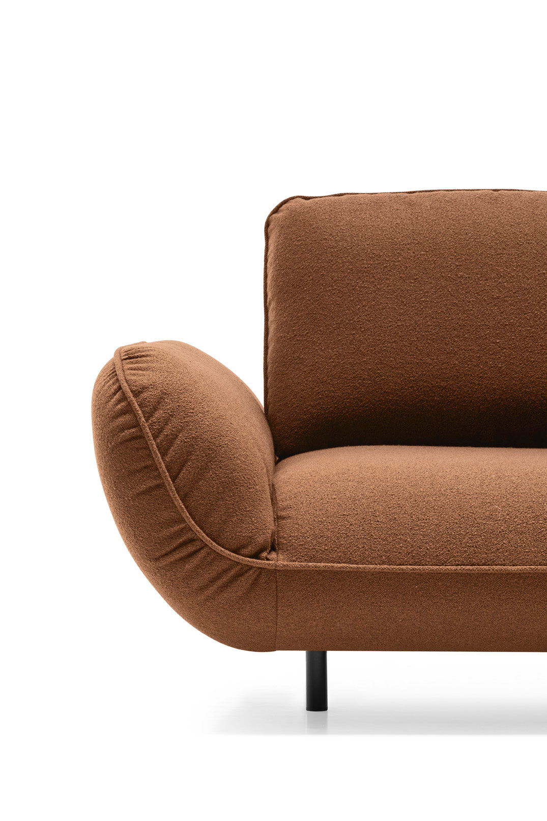 Right-facing upholstered corner sofa FAVOLA