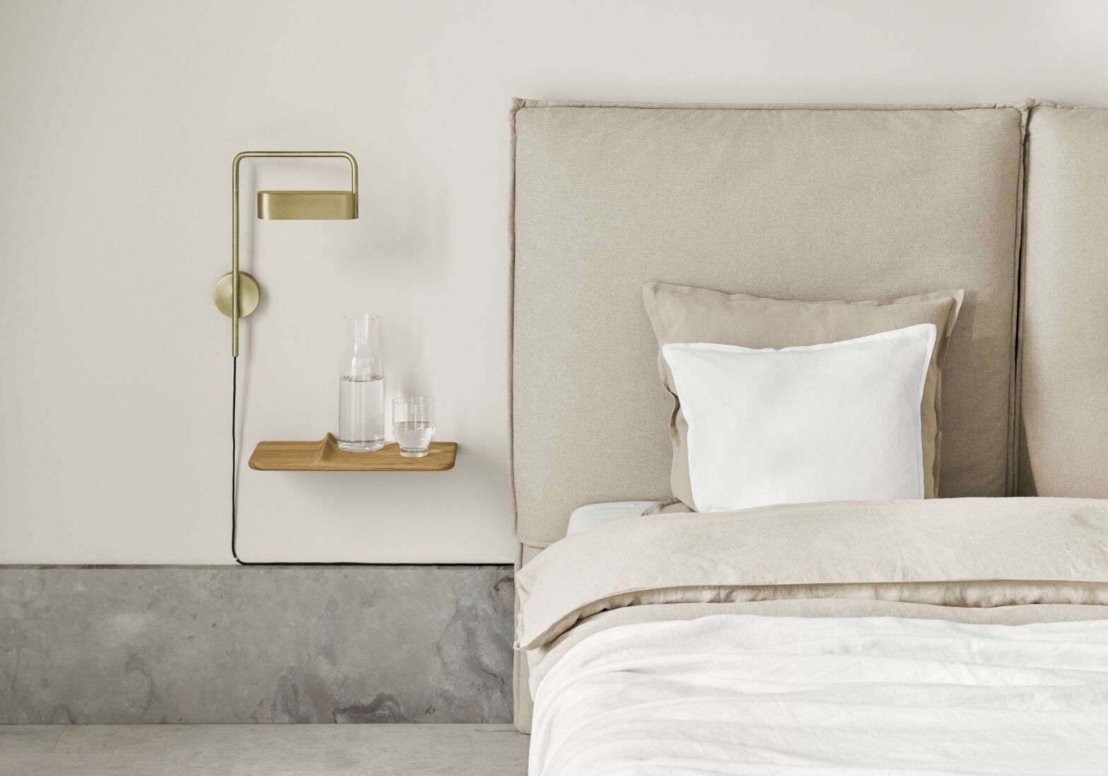 Wandlamp SCRIBE grijs