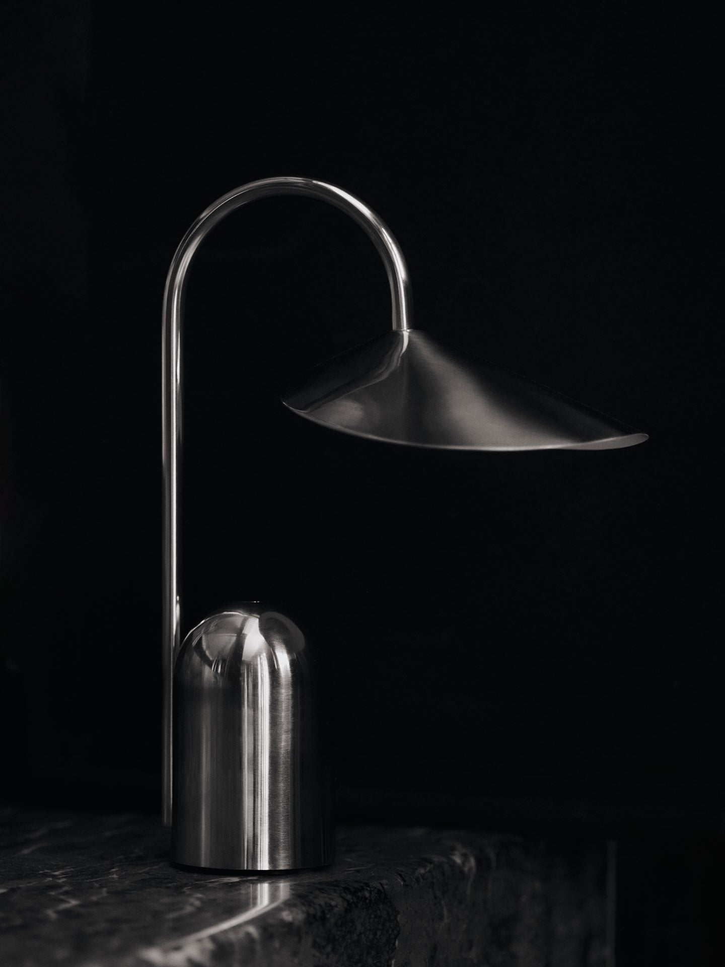 Tragbare Lampe ARUM Stahl