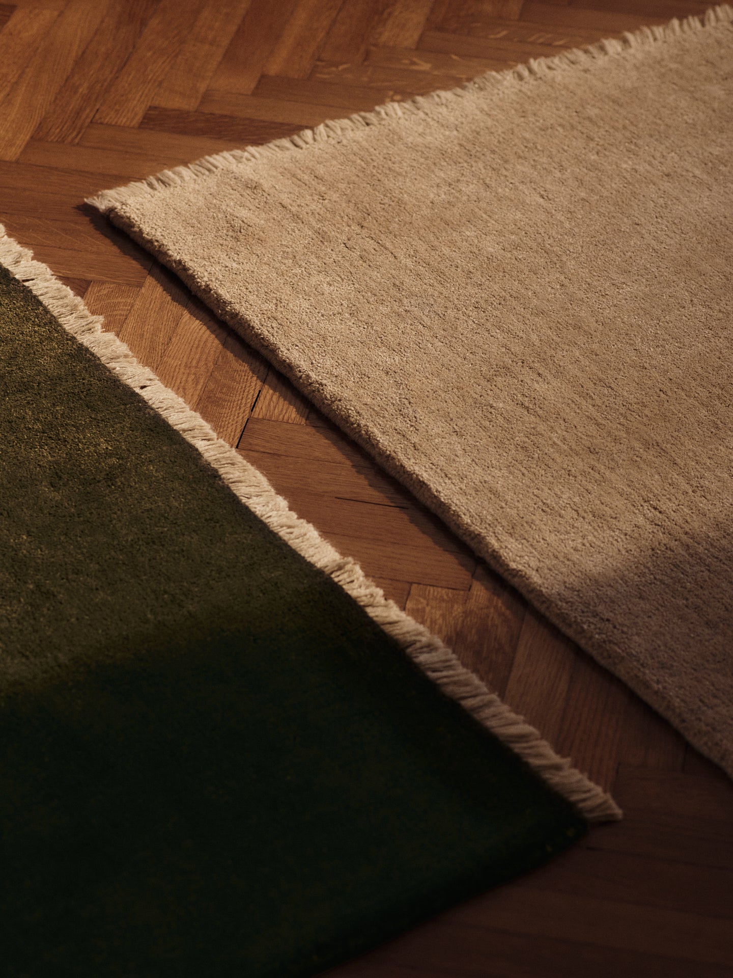 Vloerkleed FIRTH groen