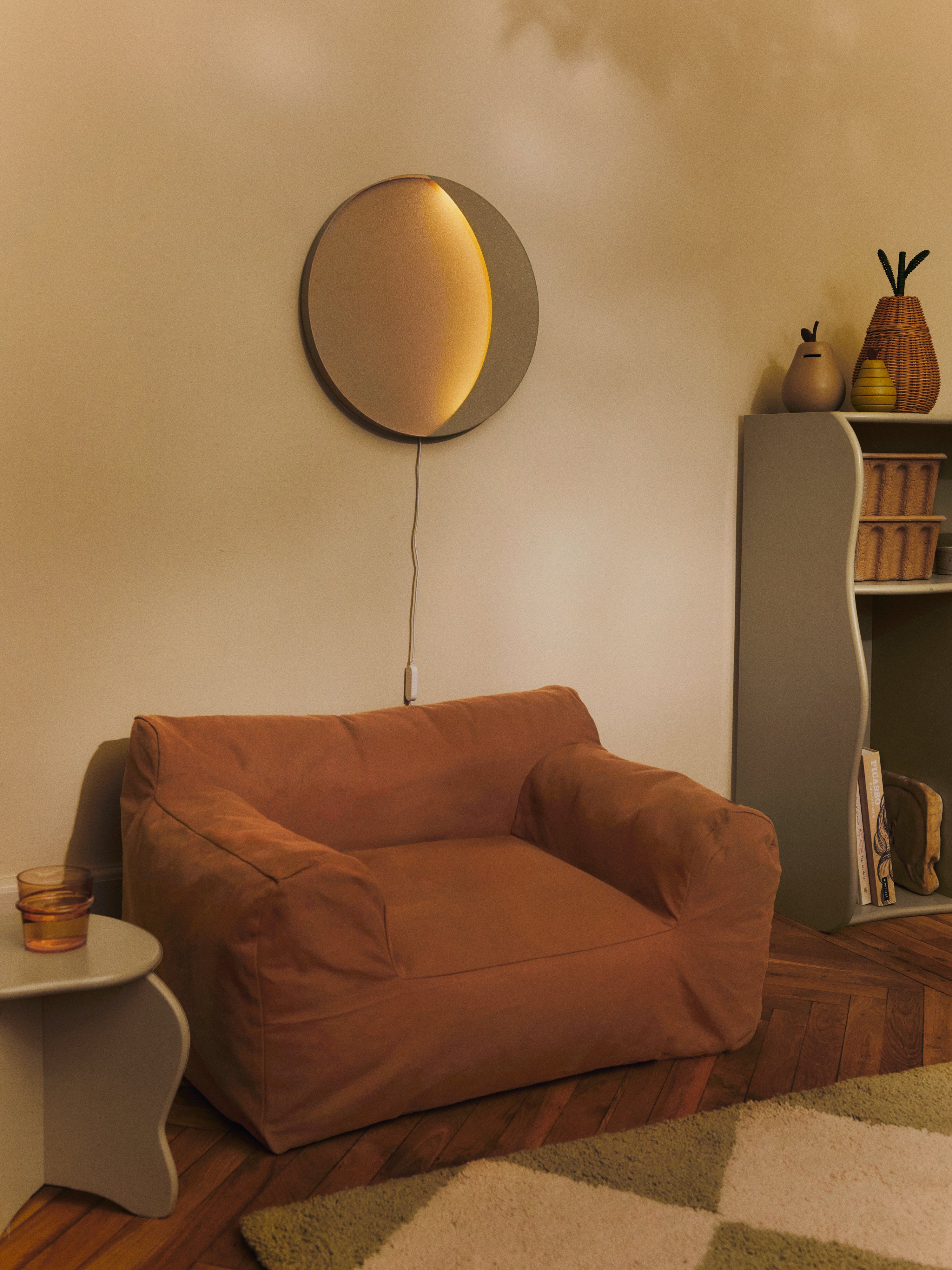 Kinderfauteuil BILLOW BEAN BAG bruin