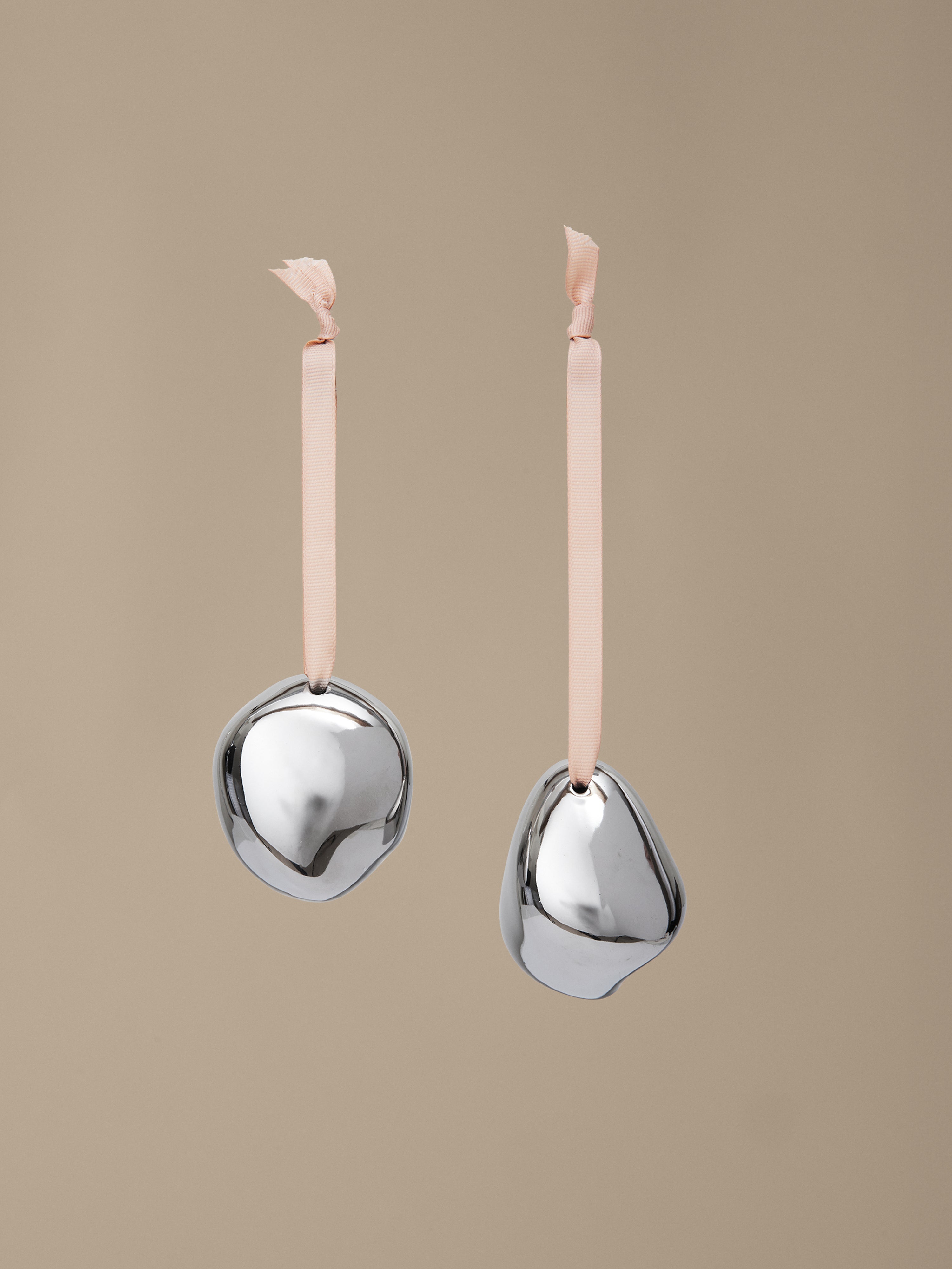 Weihnachtsbaumdekorationsset BELLURE silber