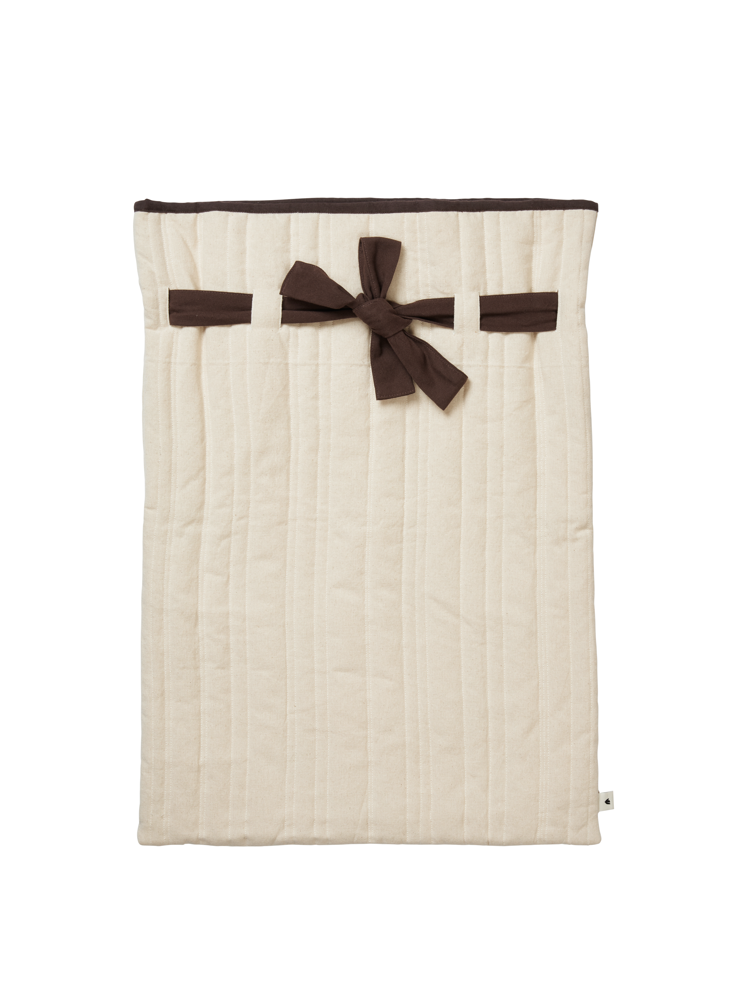 Cadeauzak VARI GEQUILTED ZAK beige met bruin