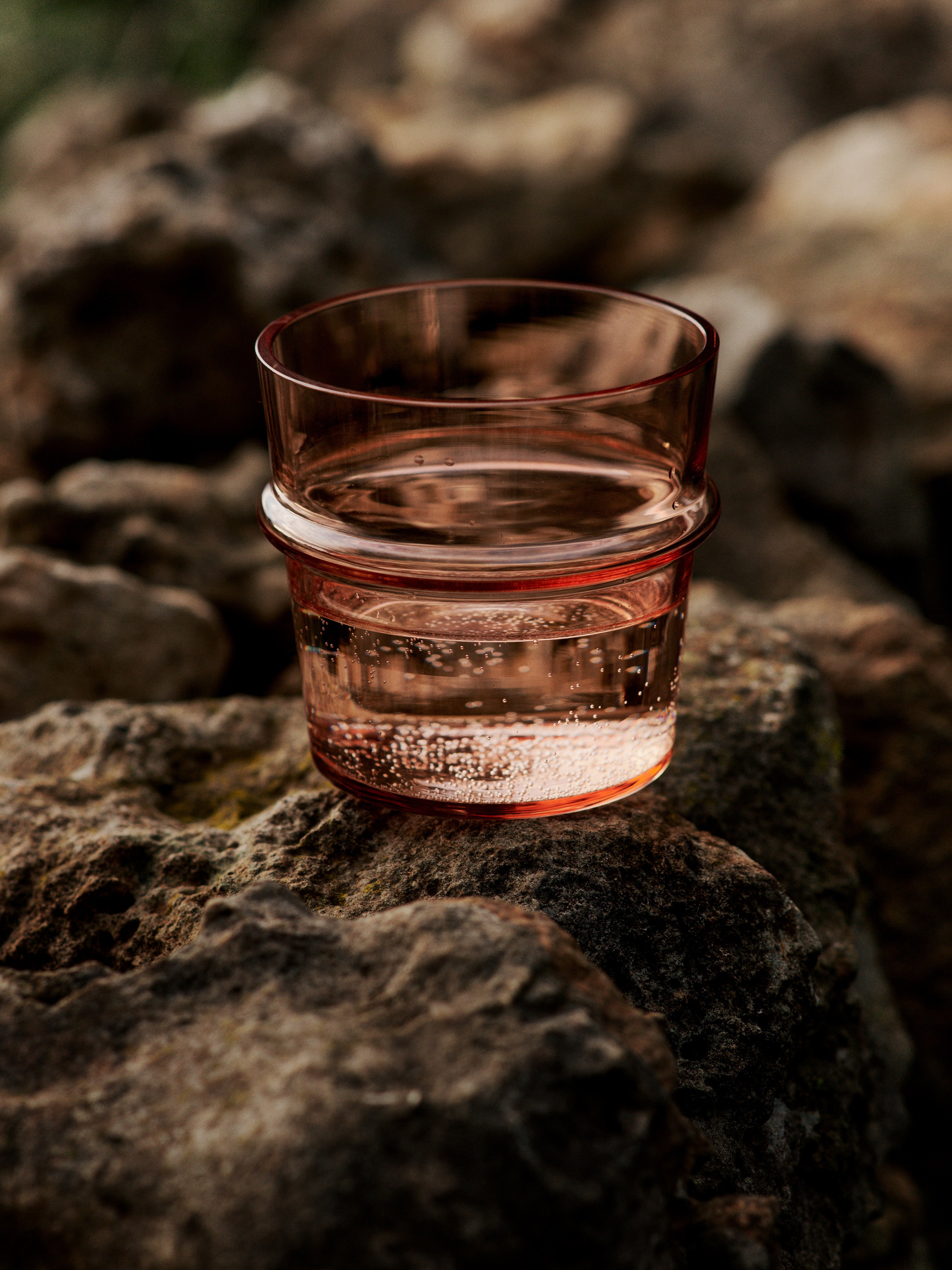 BOYA Glasses Set Pink Glass