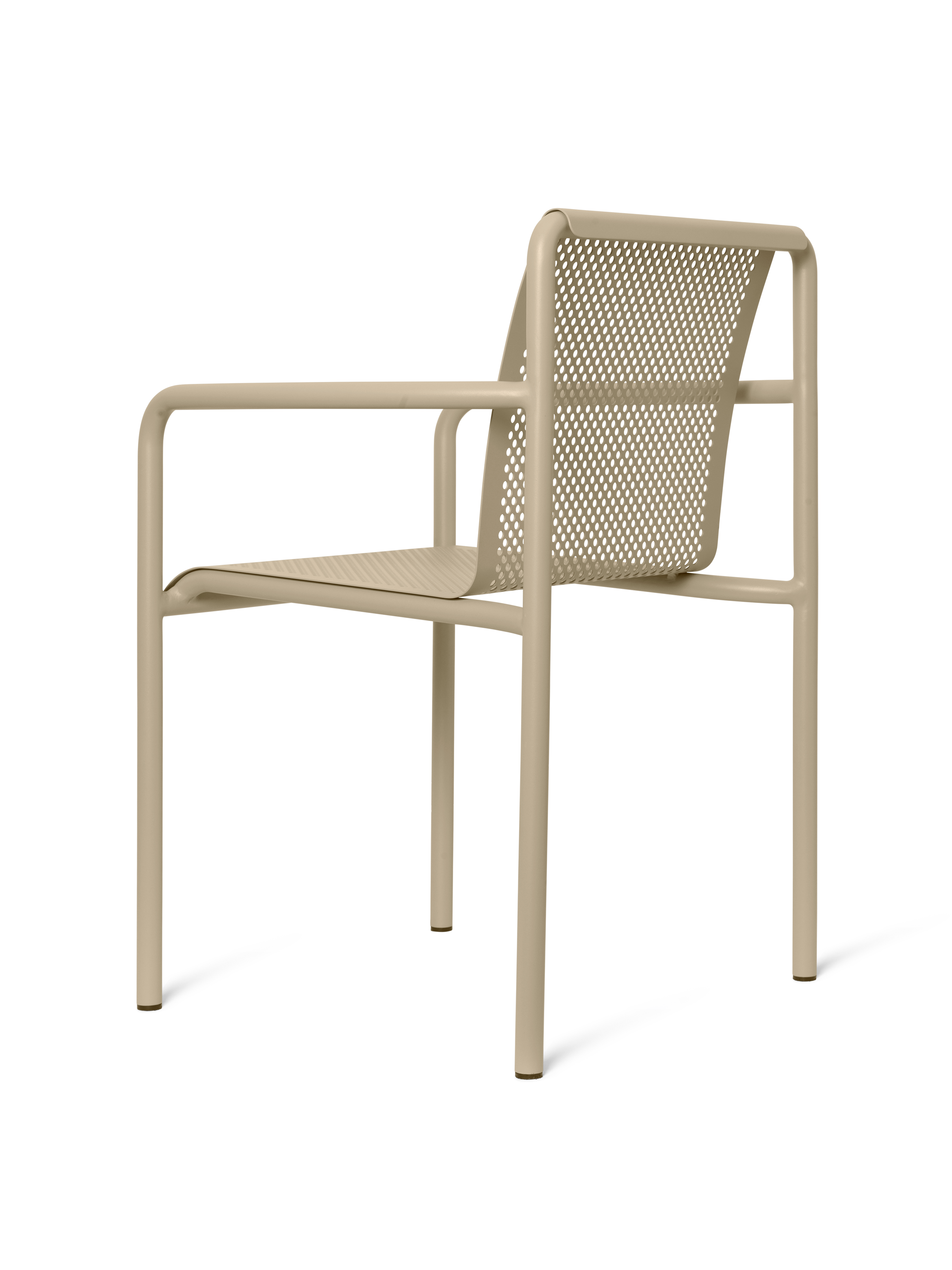 Beige DAPPLE fauteuil met armleuningen