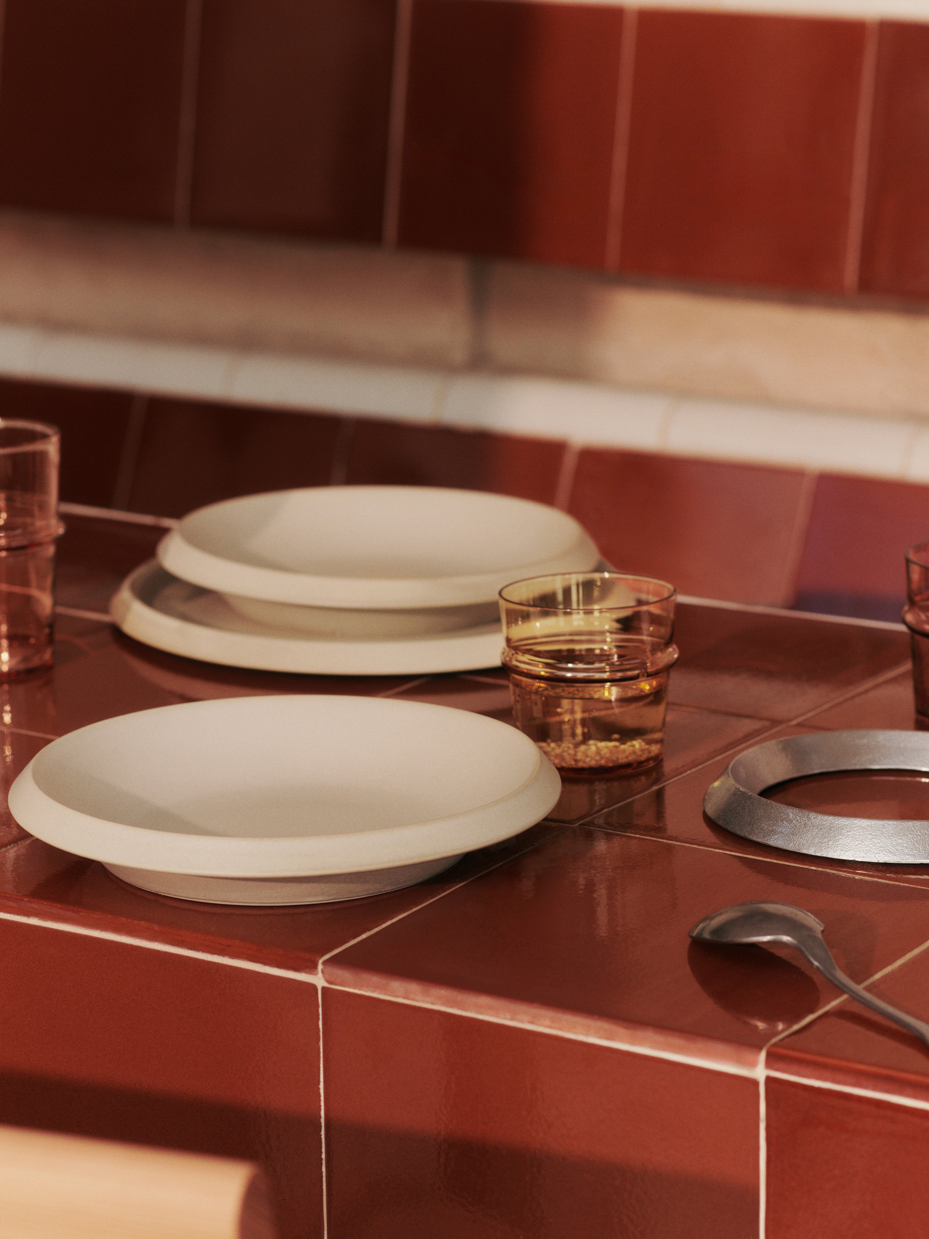 Set von Gläsern BOYA gelbes Glas