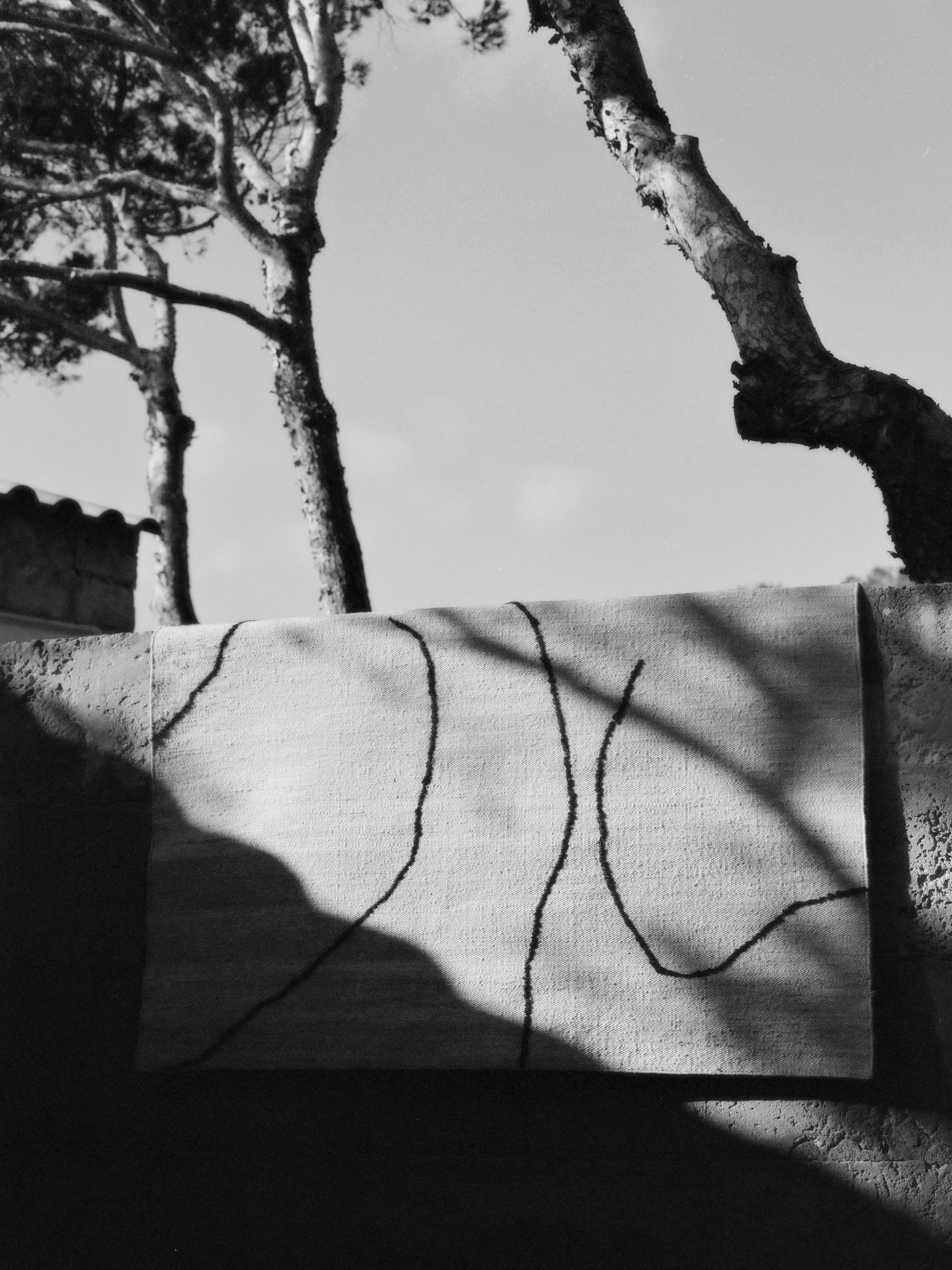 Dywan GESSO złamana biel z ciemną figą