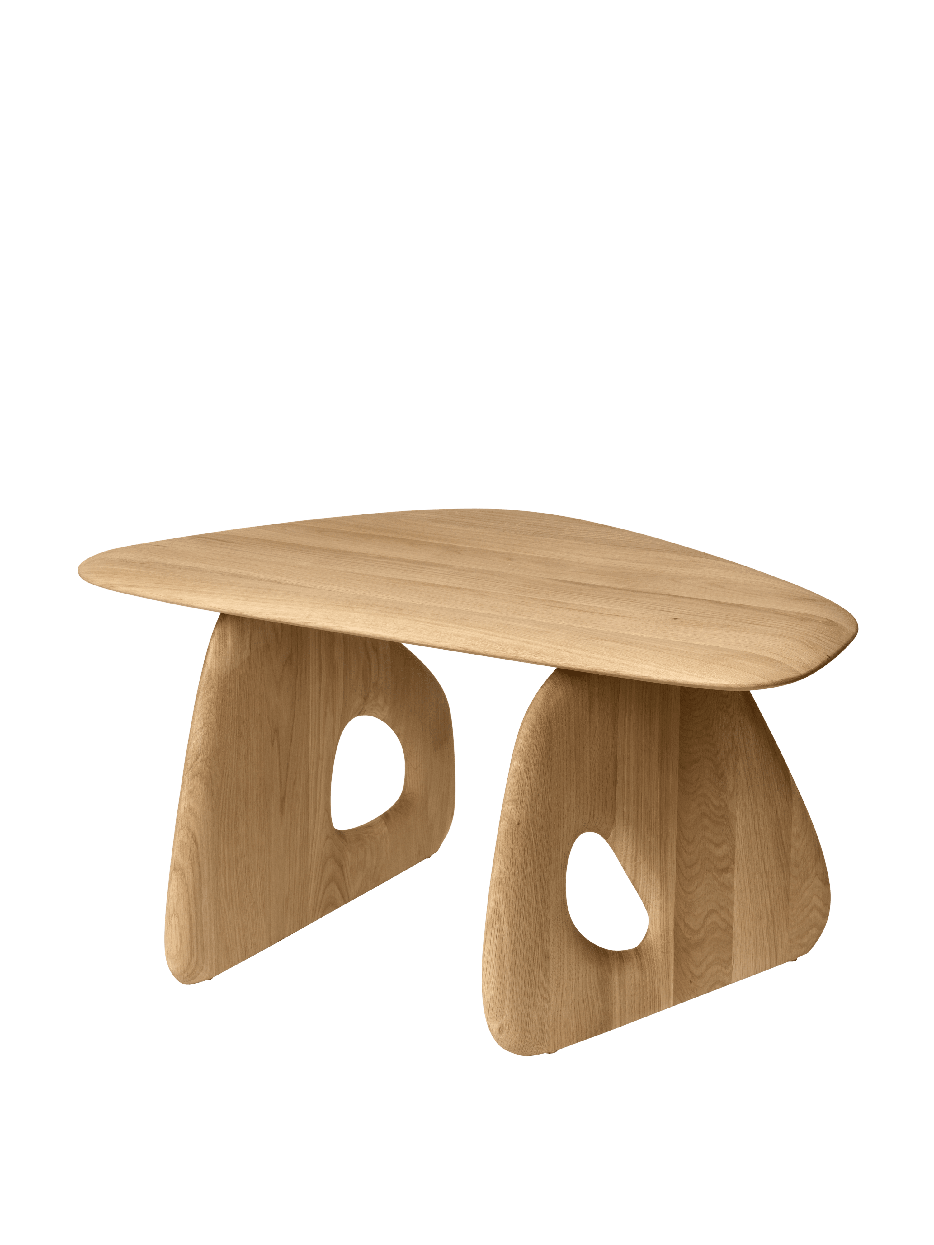 Couchtisch OAR aus massivem, geöltem Eichenholz