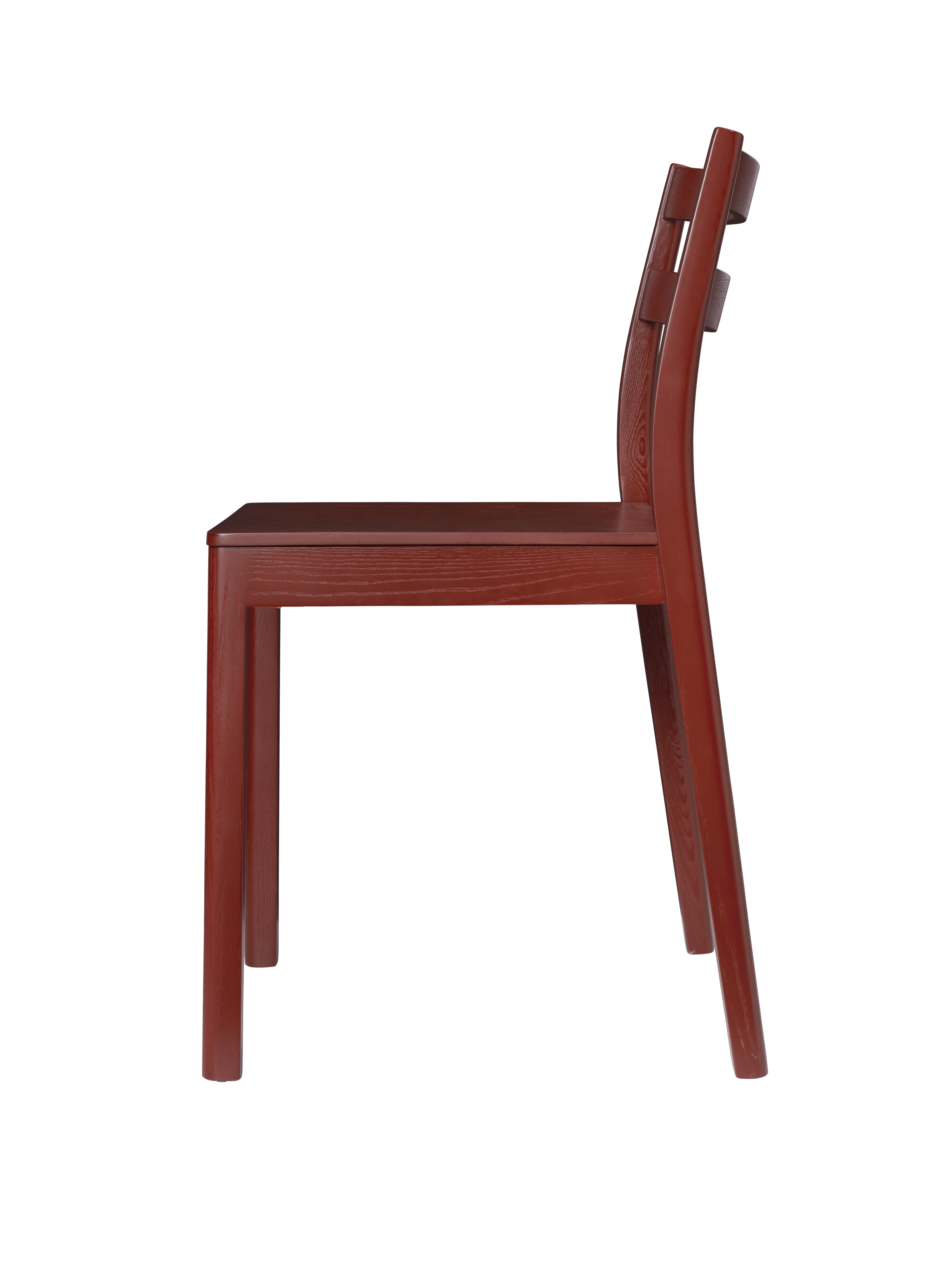 Stuhl BODA bordeaux Eichenfurnier