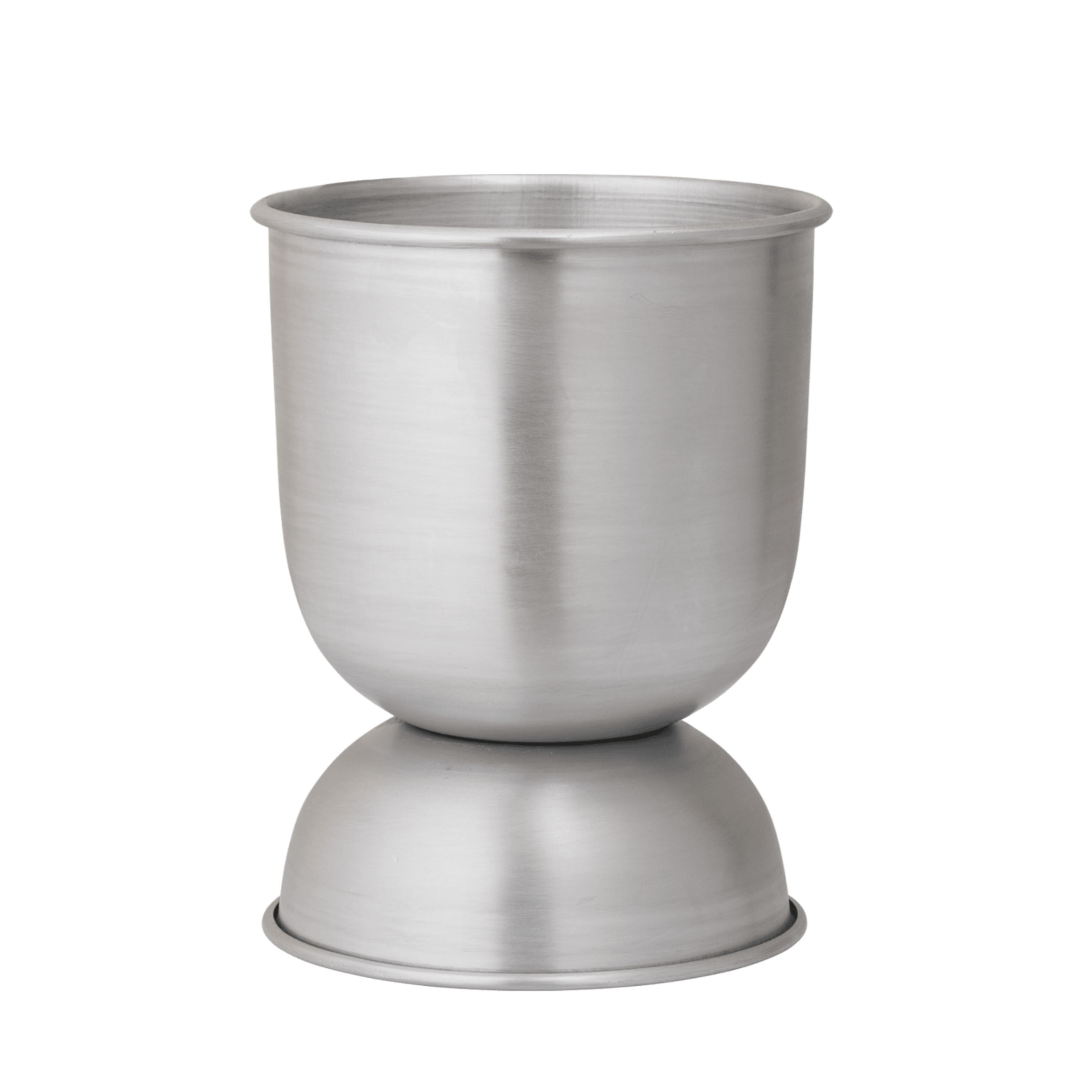 Blumentopf HOURGLASS Aluminium