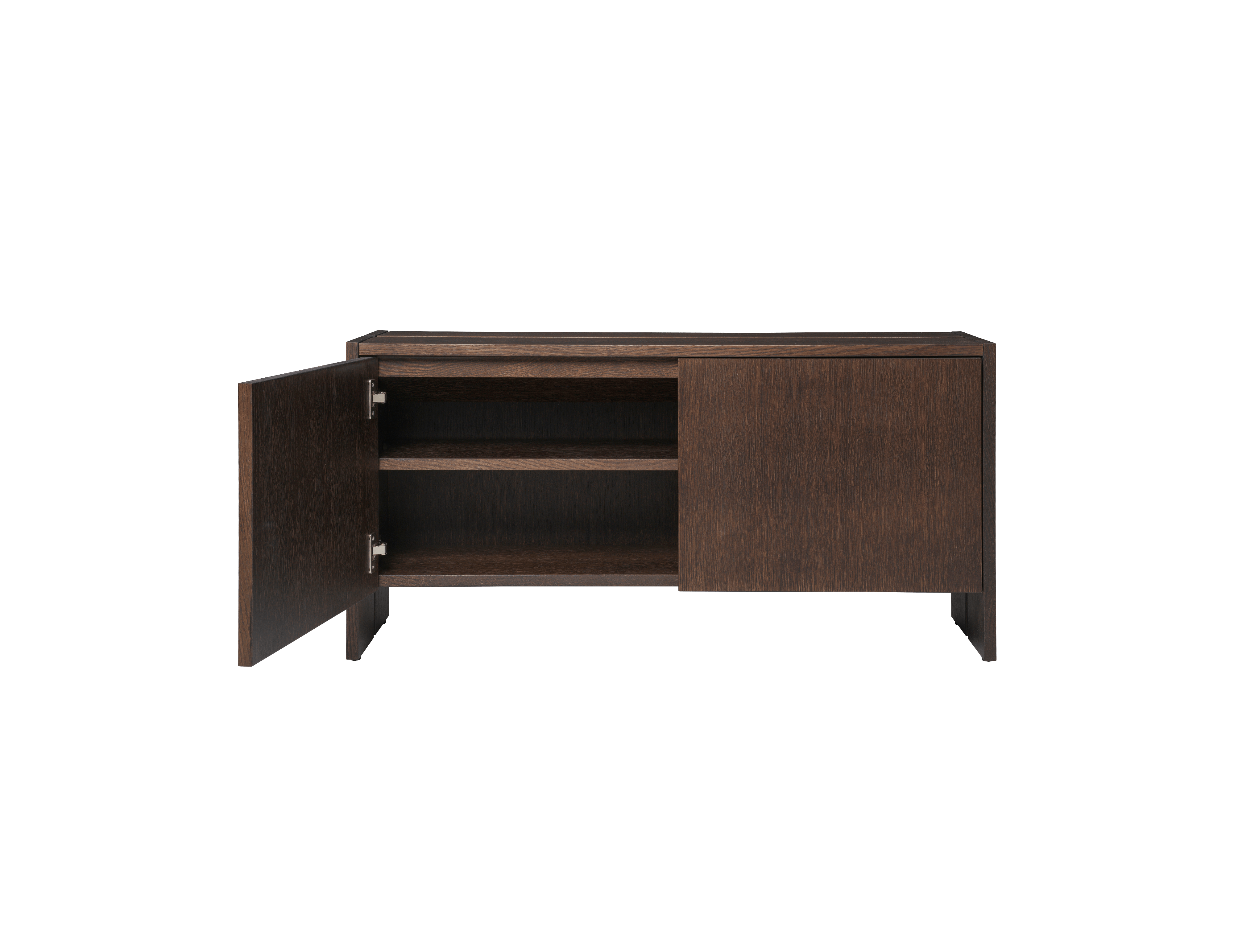 Komoda PARCEL ciemny fornir dębowy do salonu – ferm LIVING