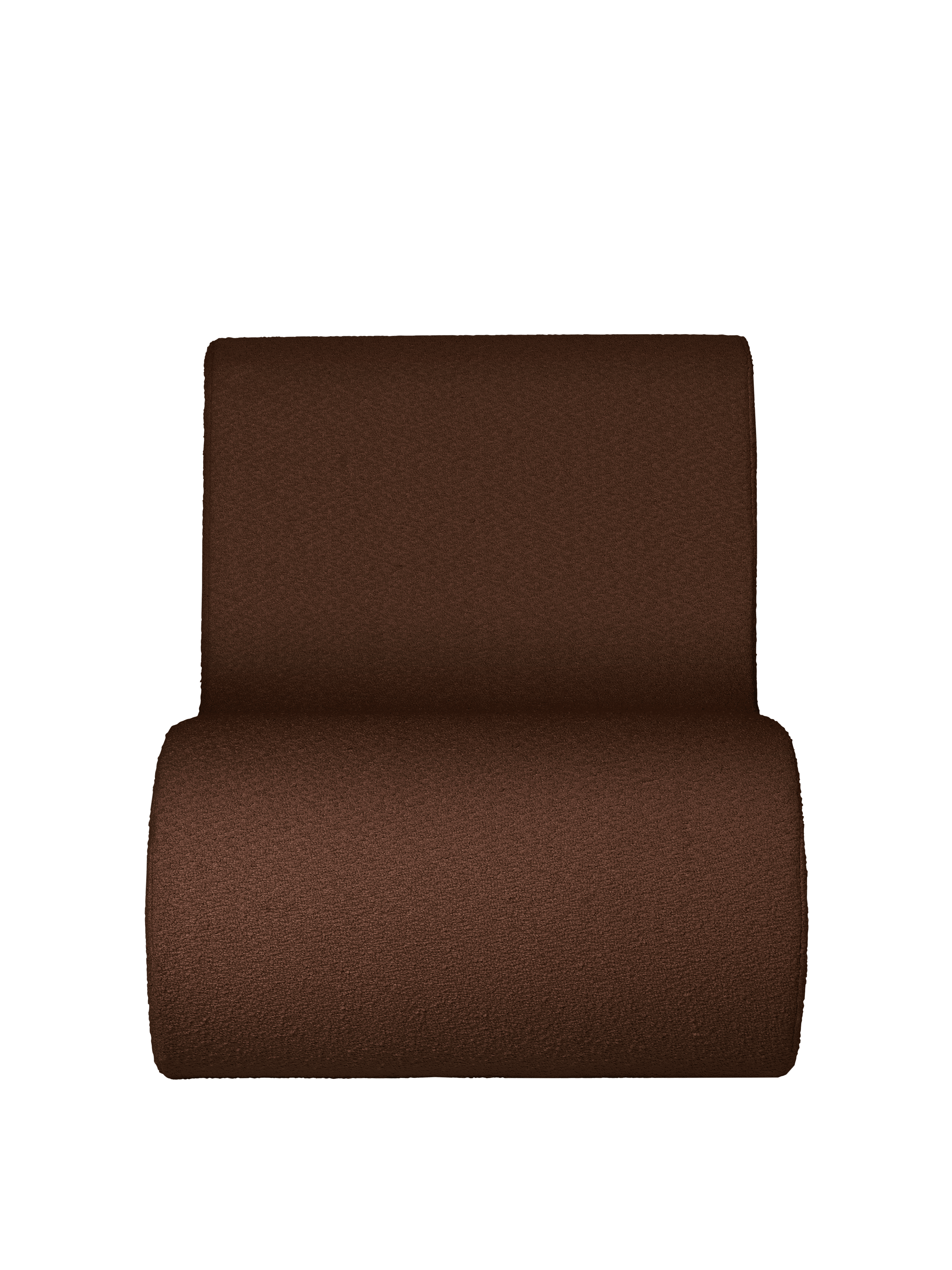 Moduł / fauteuil ROULI bruin boucle