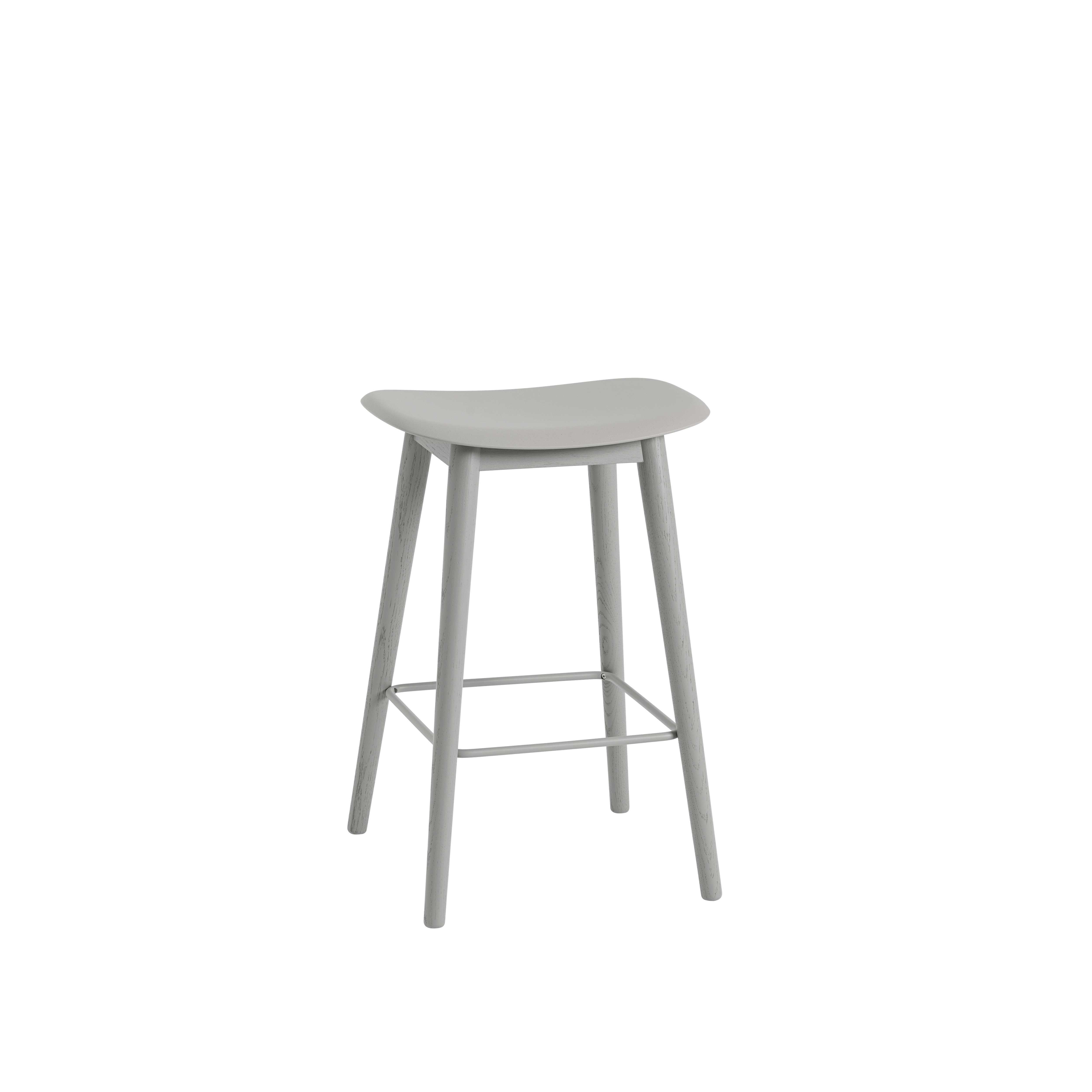 Gepersonaliseerde FIBER kruk met houten basis